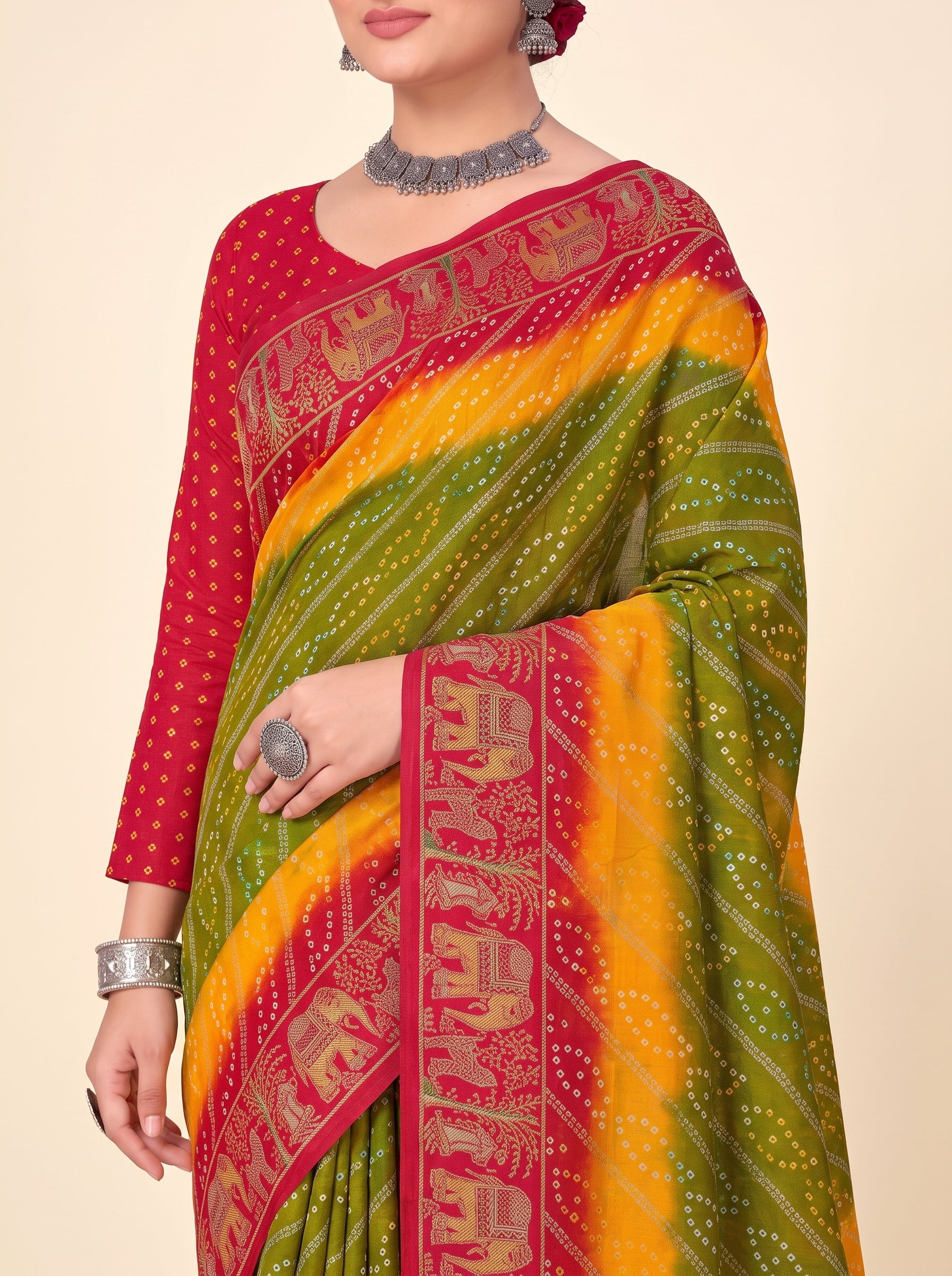 Pallu close-up [sku:KN-67903]