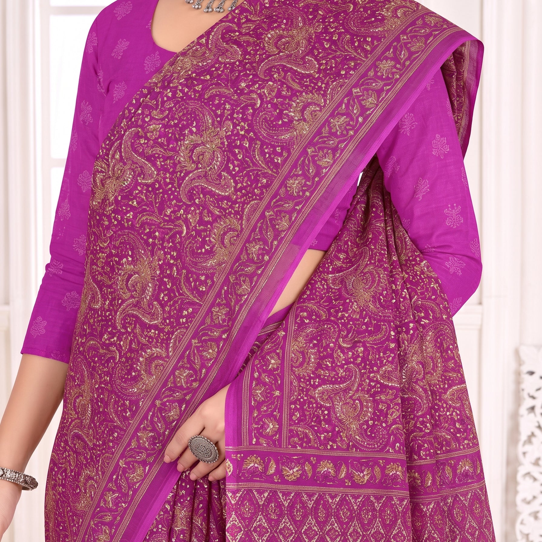 Pallu close-up [sku:KN-66975]