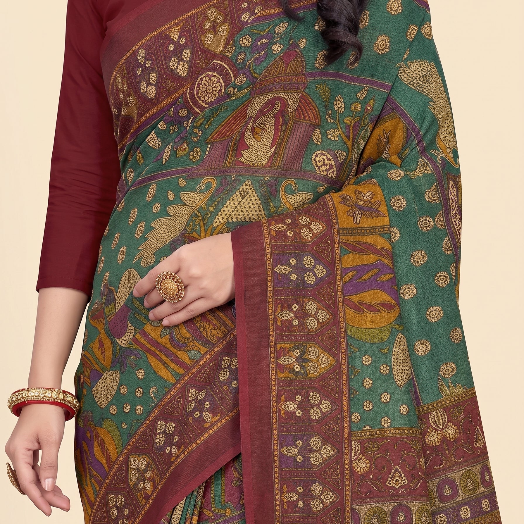 Pallu close-up [sku:BV-24756]