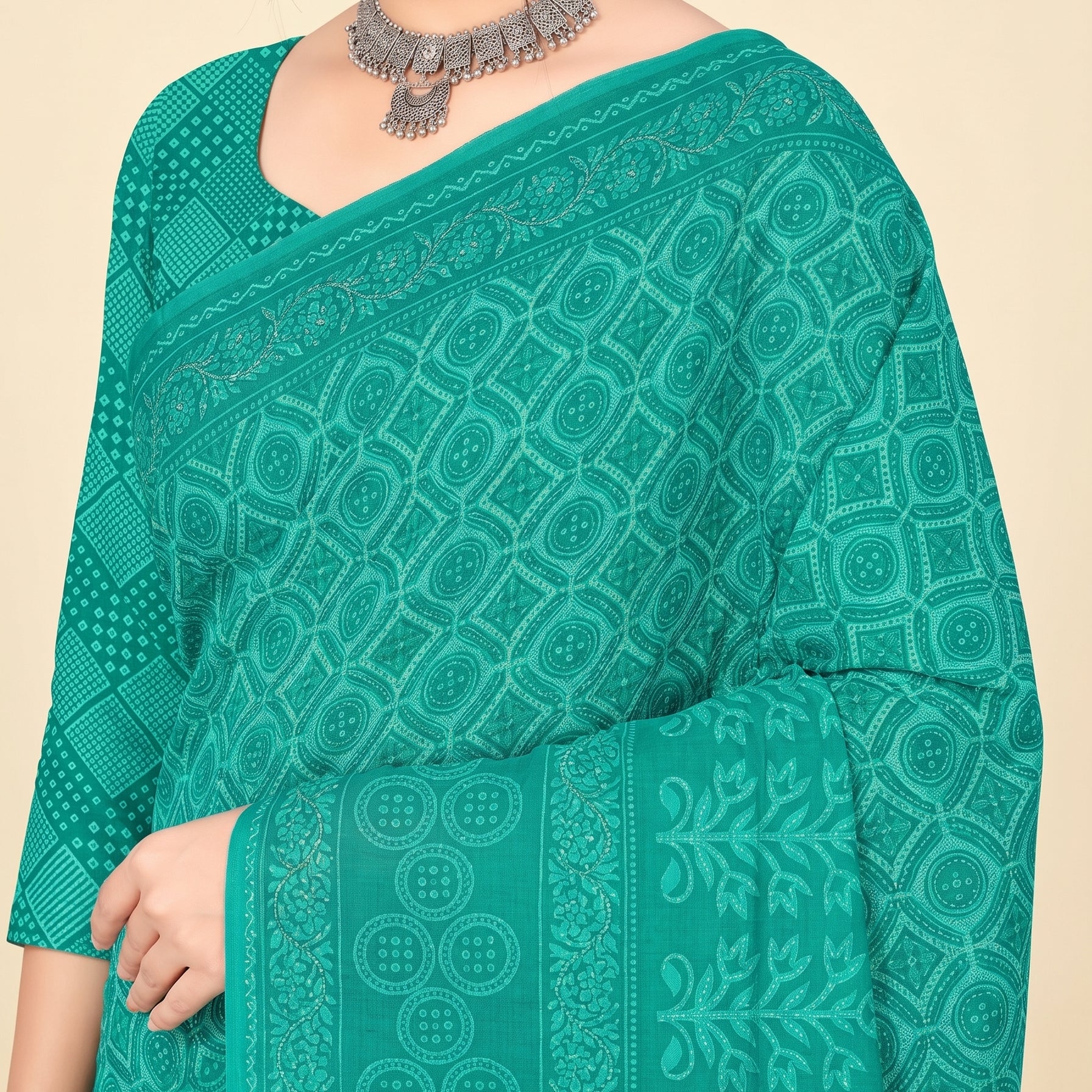 Pallu close-up