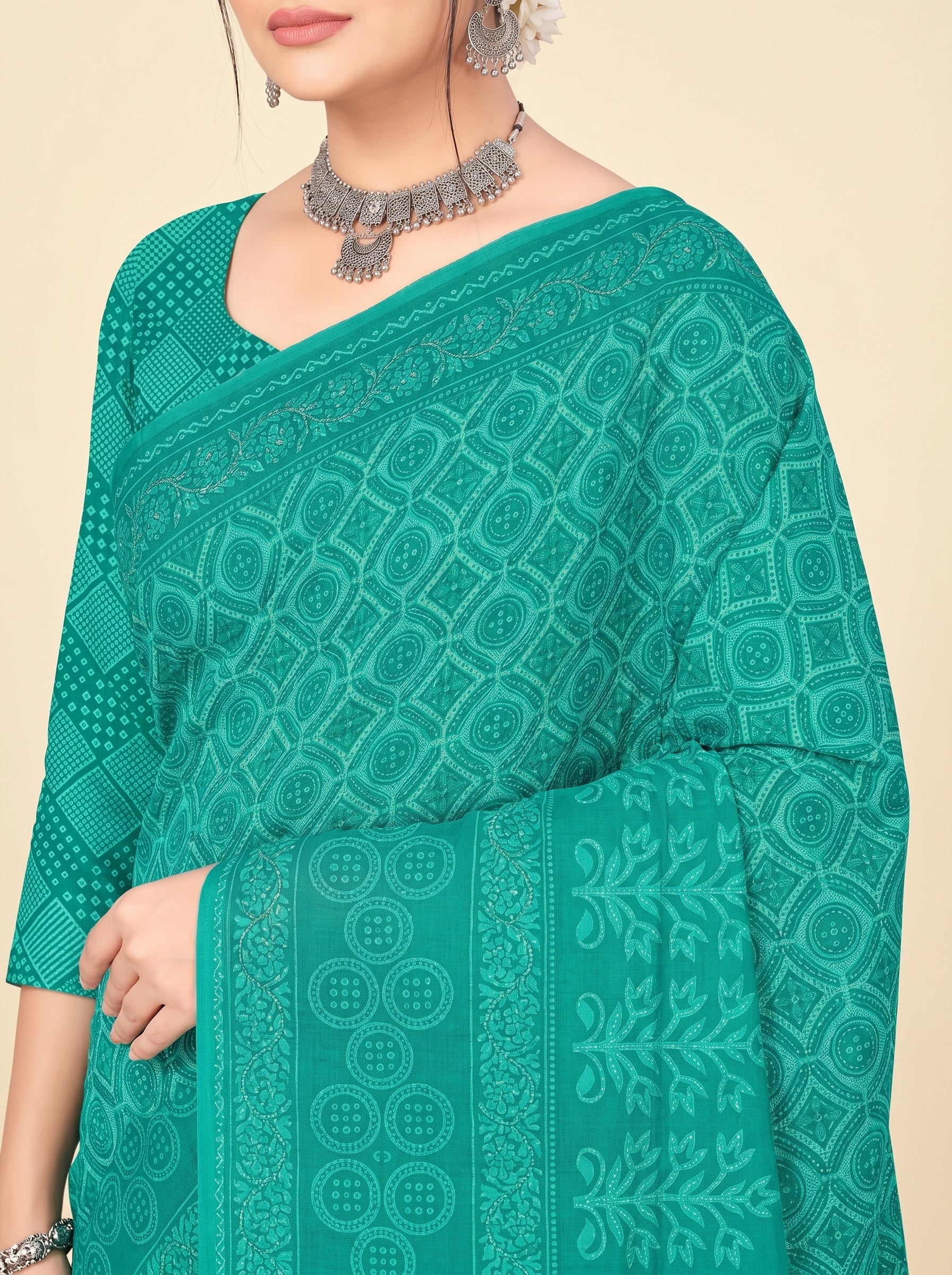 Pallu close-up