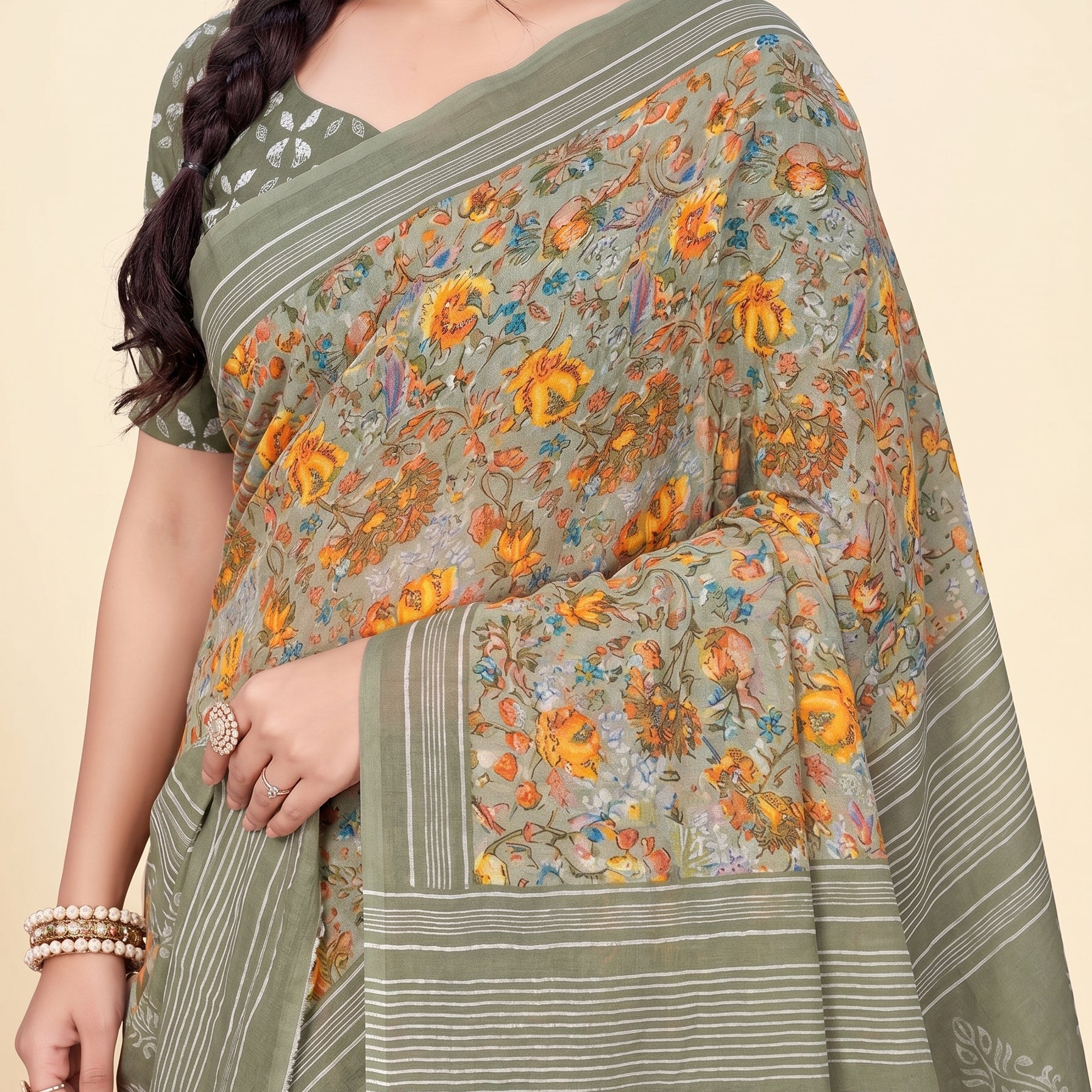 Pallu close-up [sku:JA 14542]