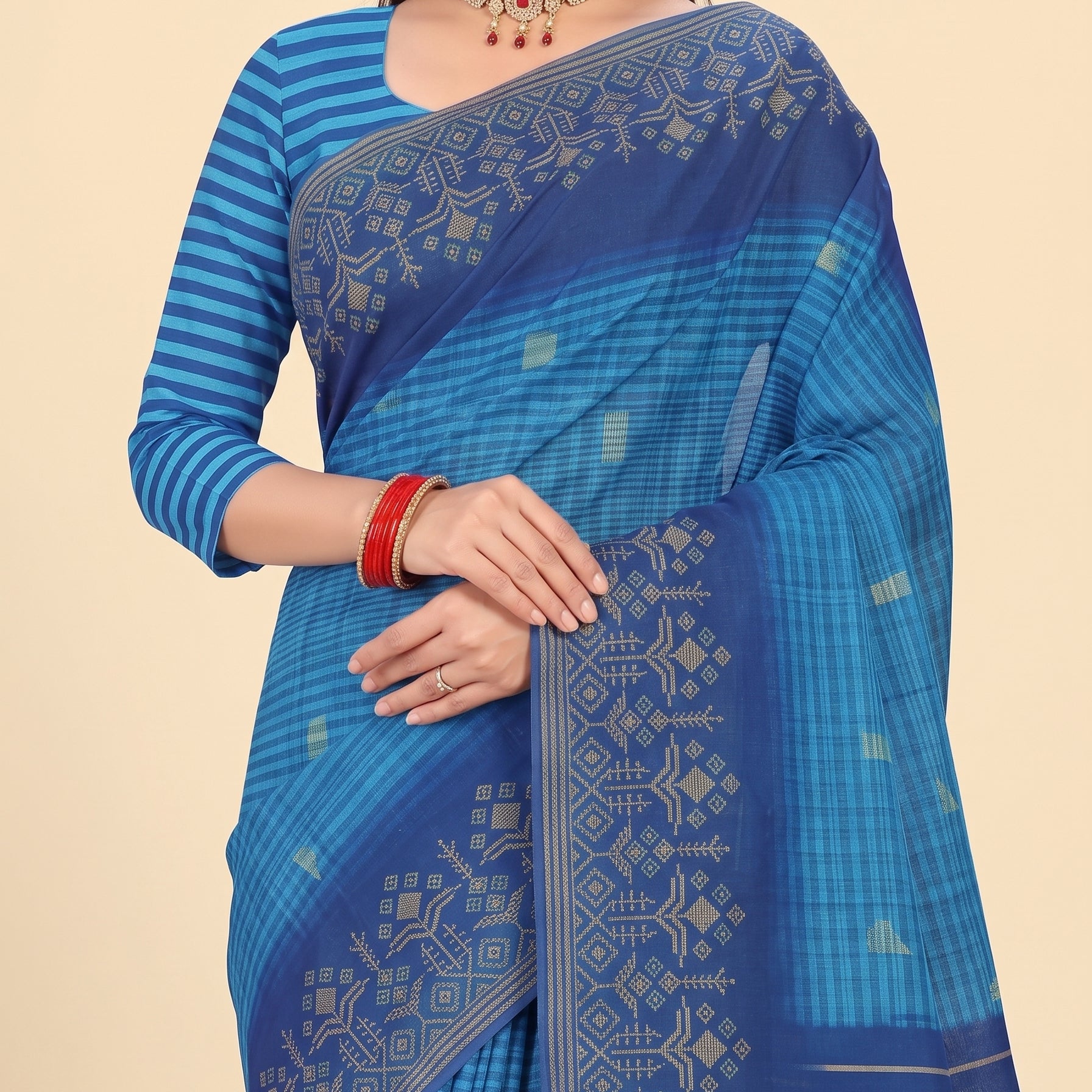Pallu close-up [sku:JA-9682]