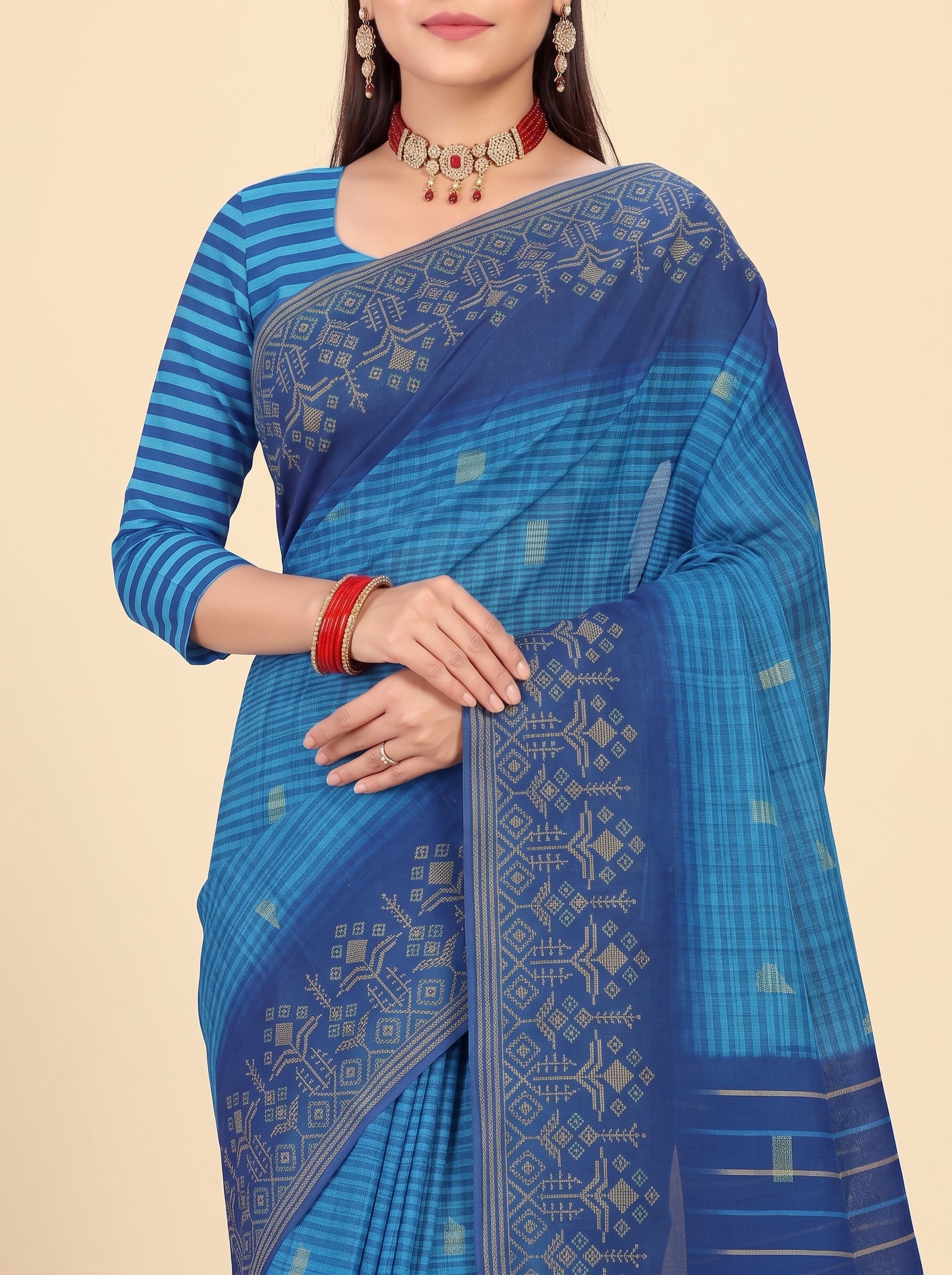 Pallu close-up [sku:JA-9682]