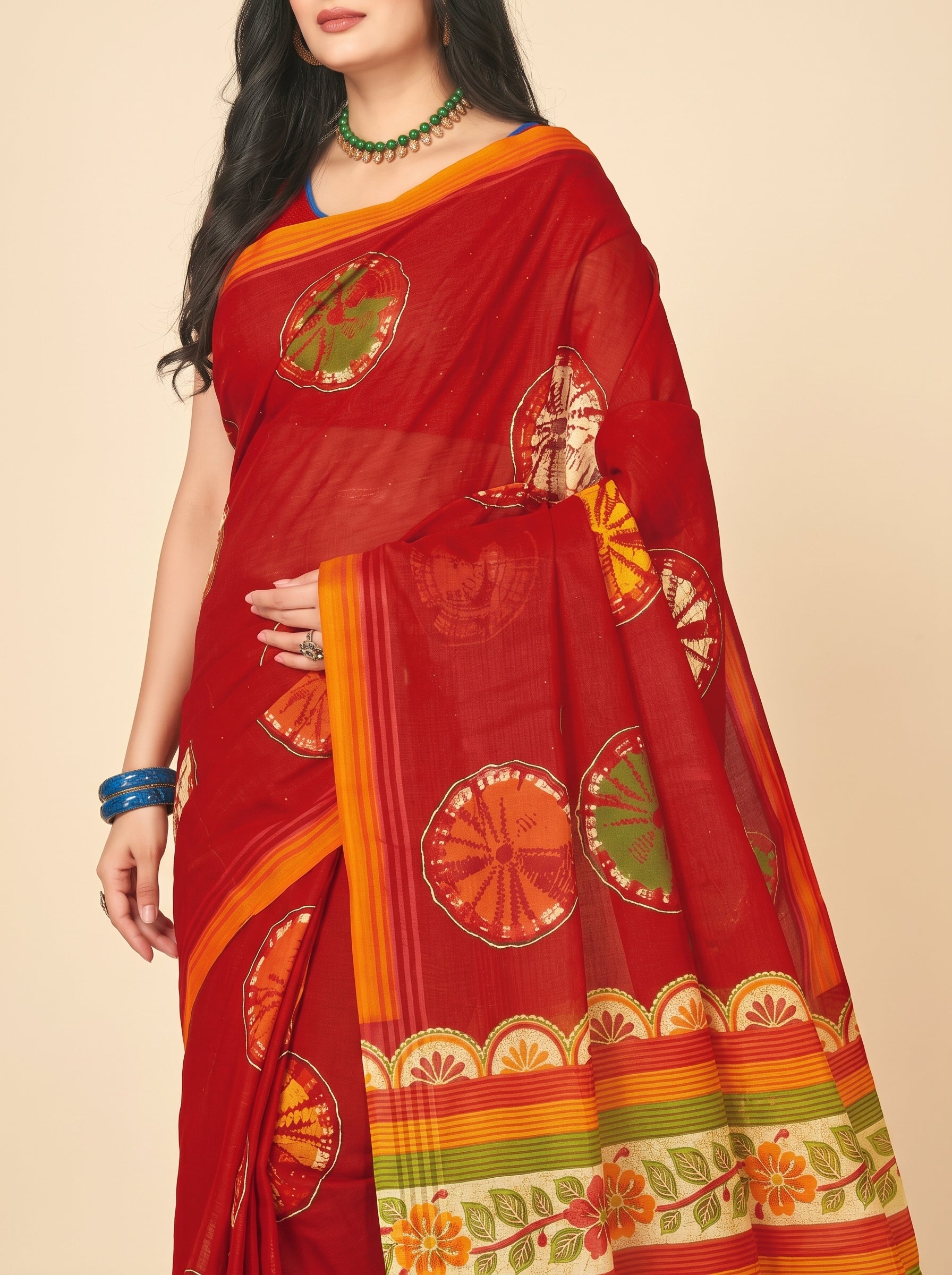 Shared pallu close-up [sku:D.NO.57705]