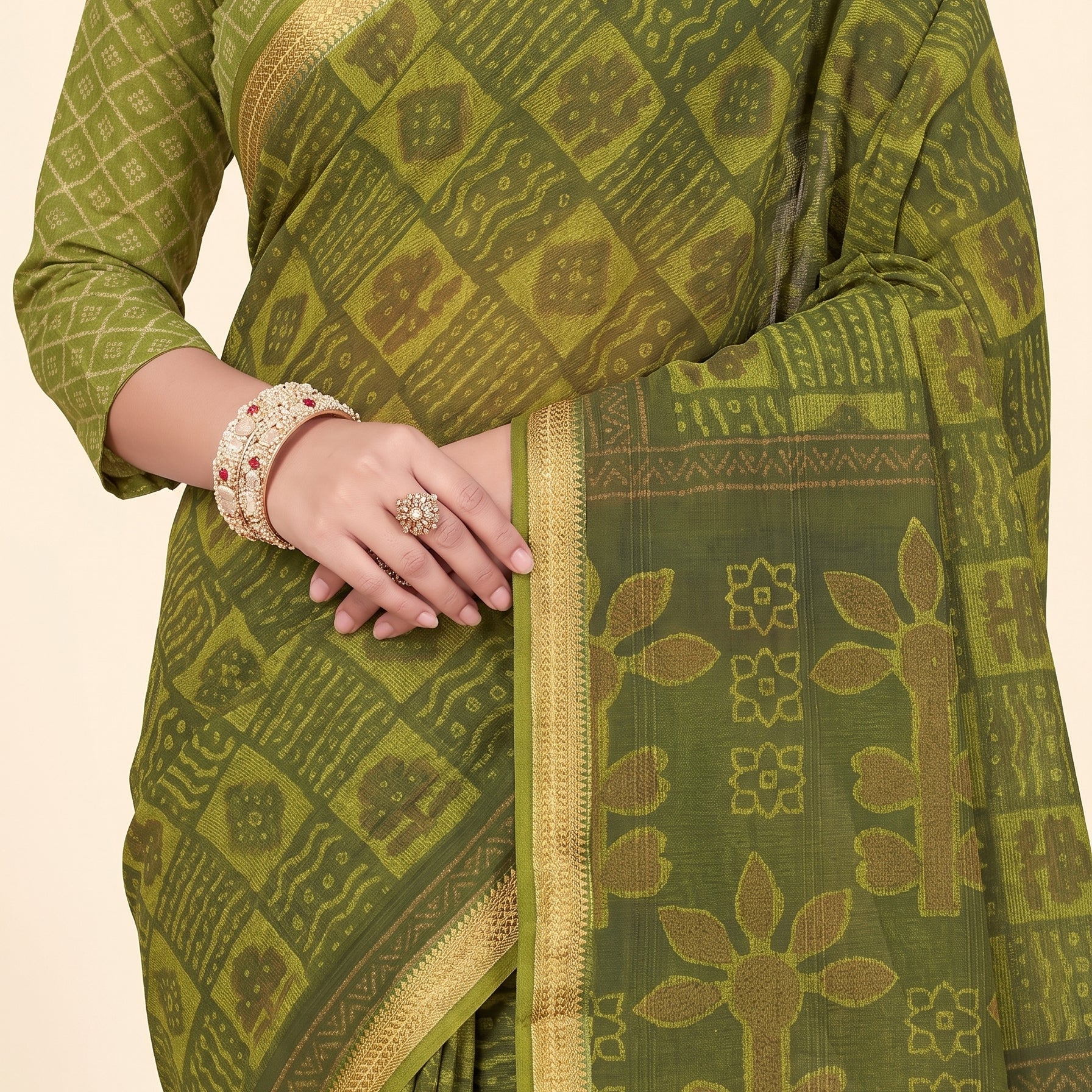 Pallu close-up [sku:KN-56072]