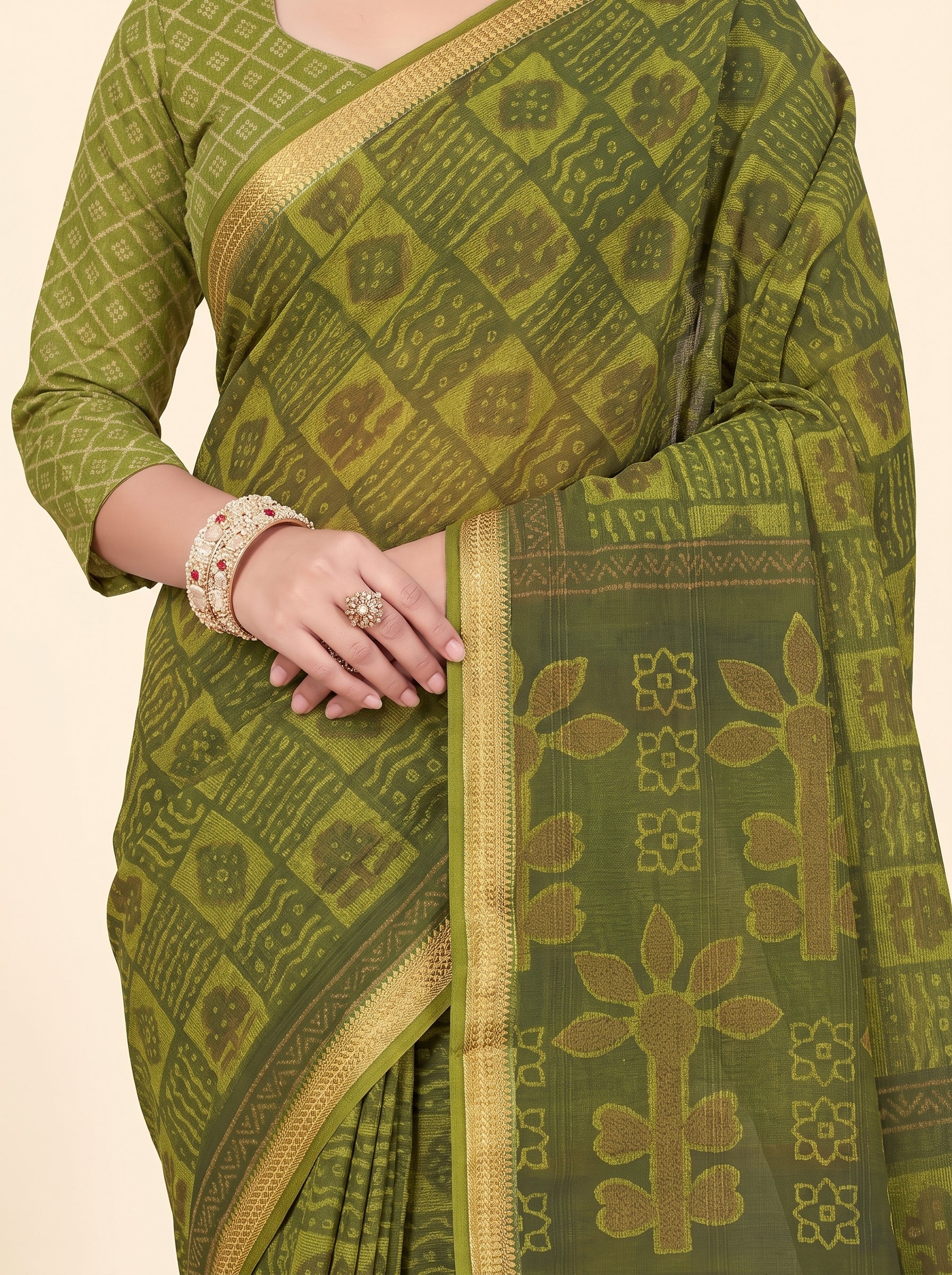 Pallu close-up [sku:KN-56072]