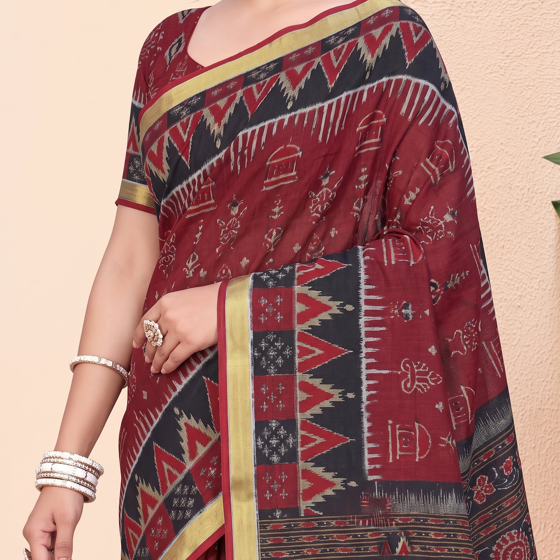 Pallu close-up [sku:JA-14404]