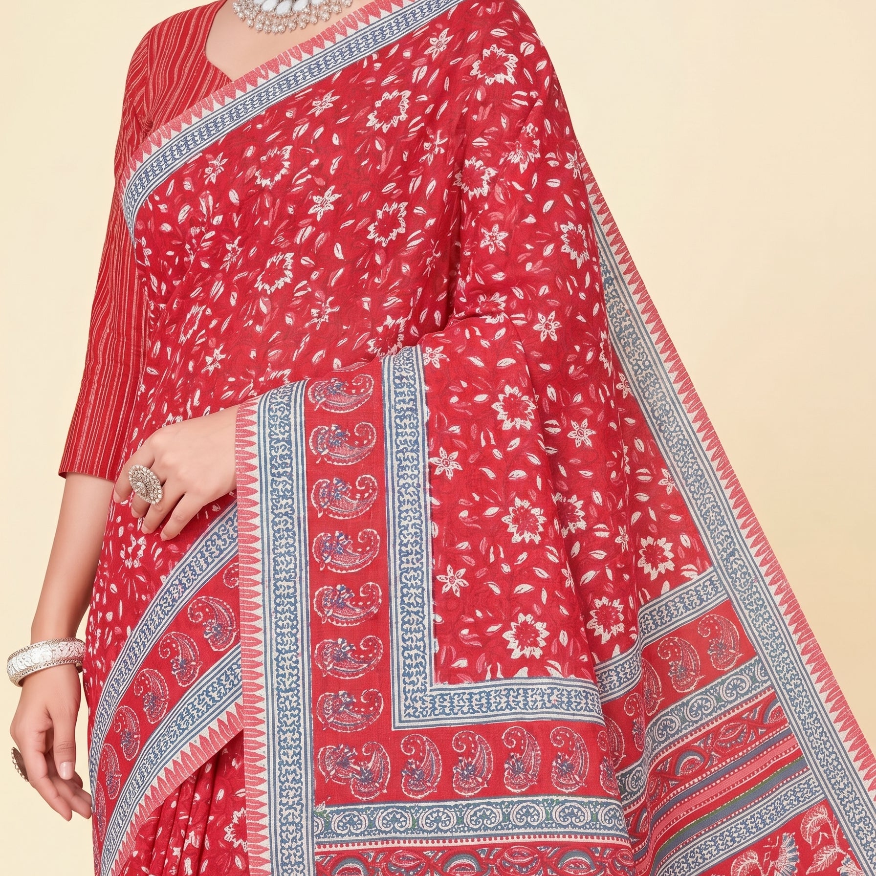Pallu close-up
