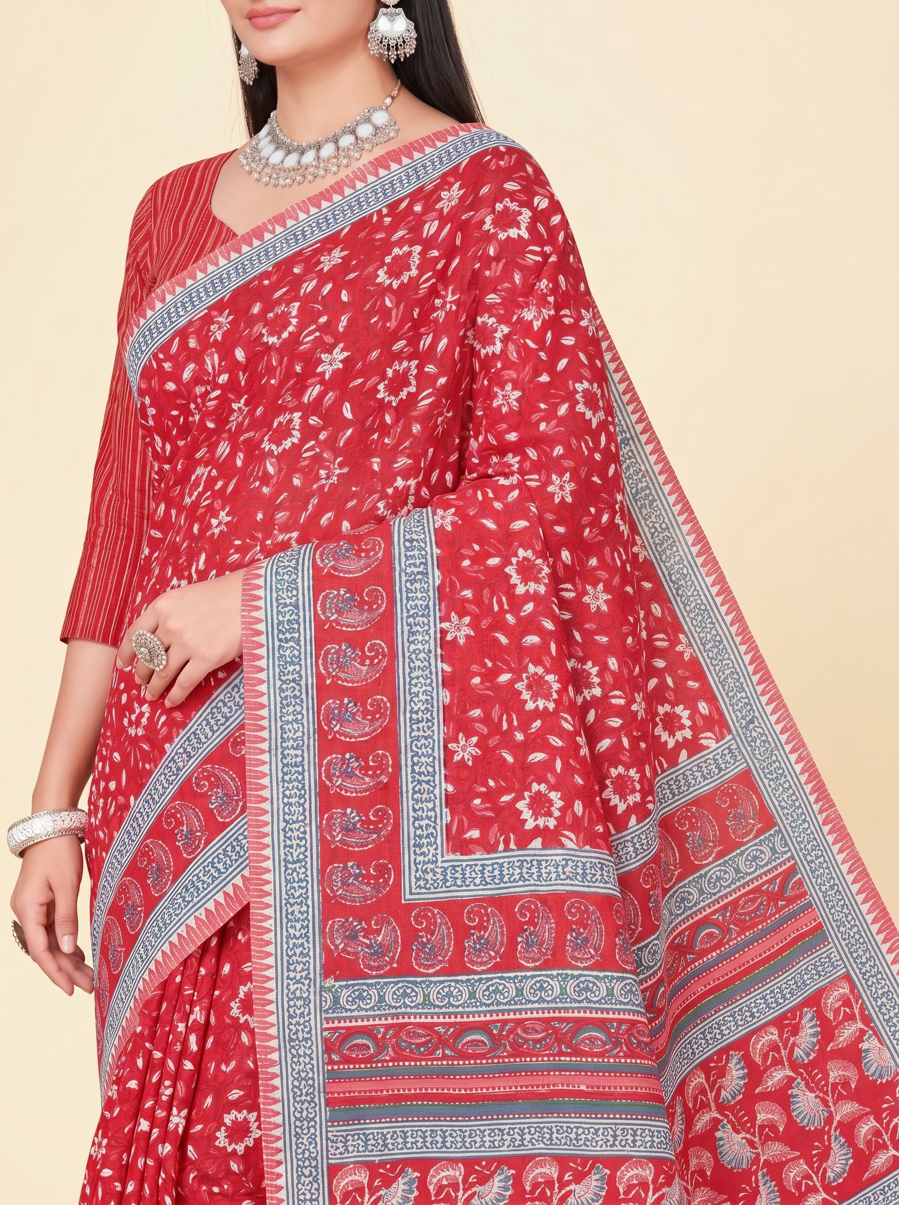 Pallu close-up