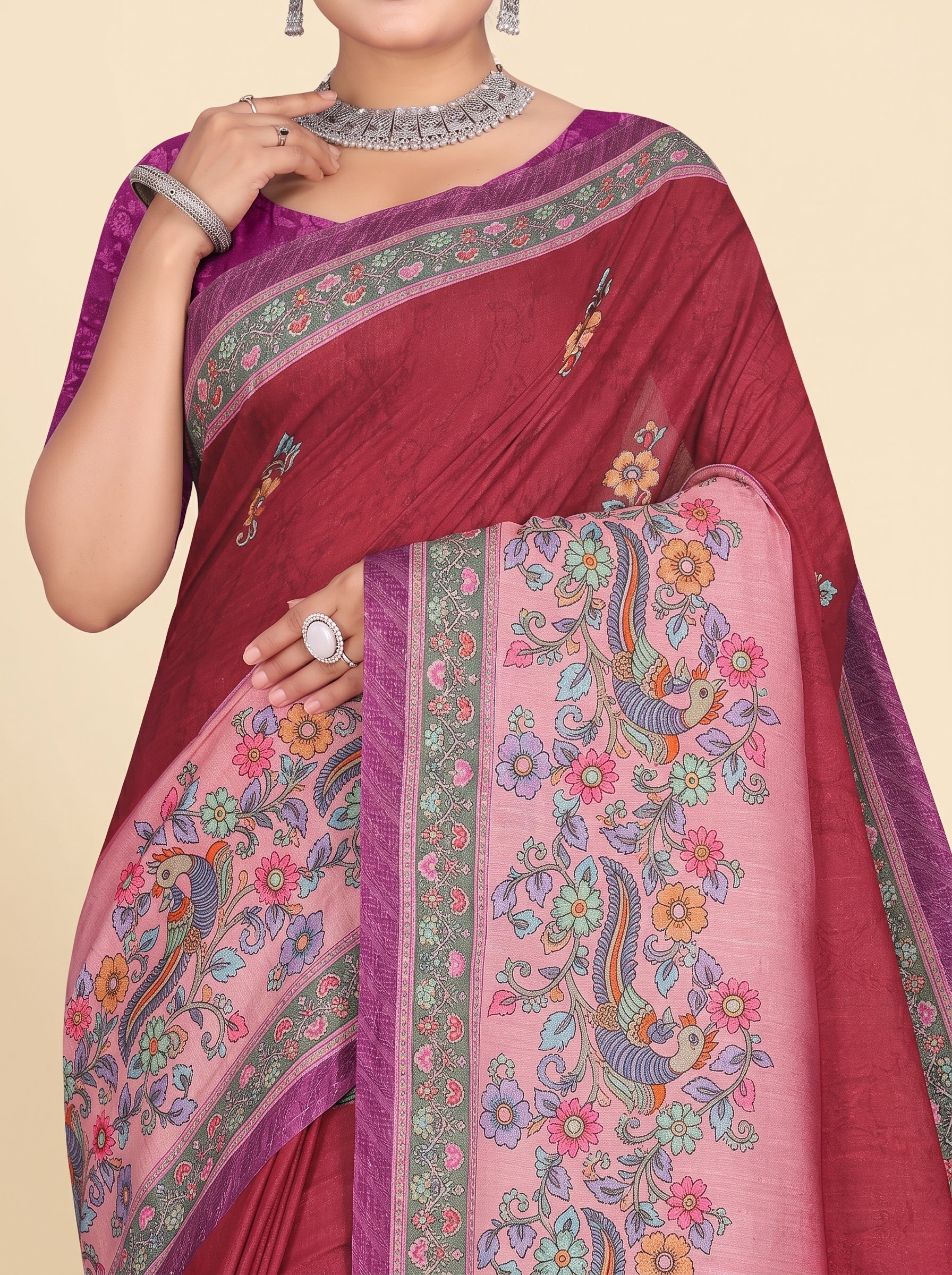 Pallu close-up [sku:KN-68317]
