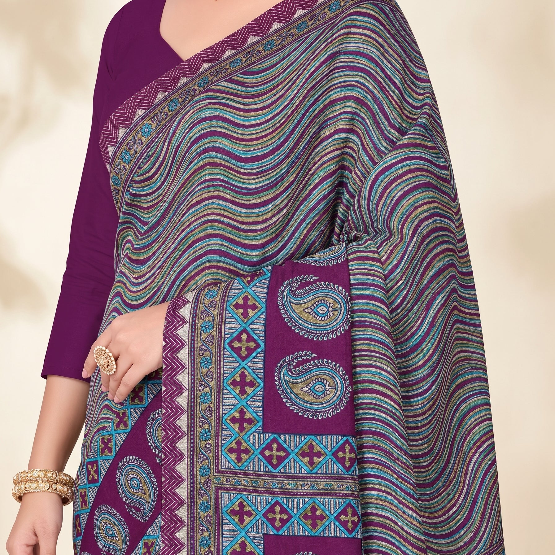 Pallu close-up [sku:KN-62980]