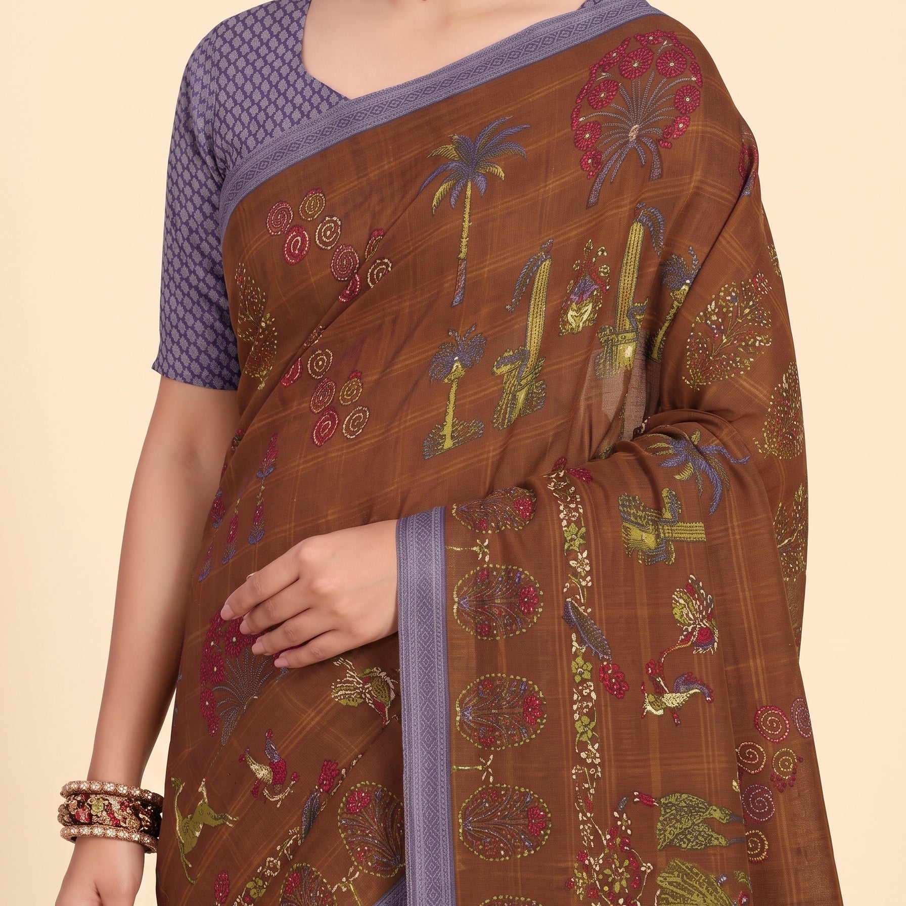 Pallu close-up [sku:KN-70081]