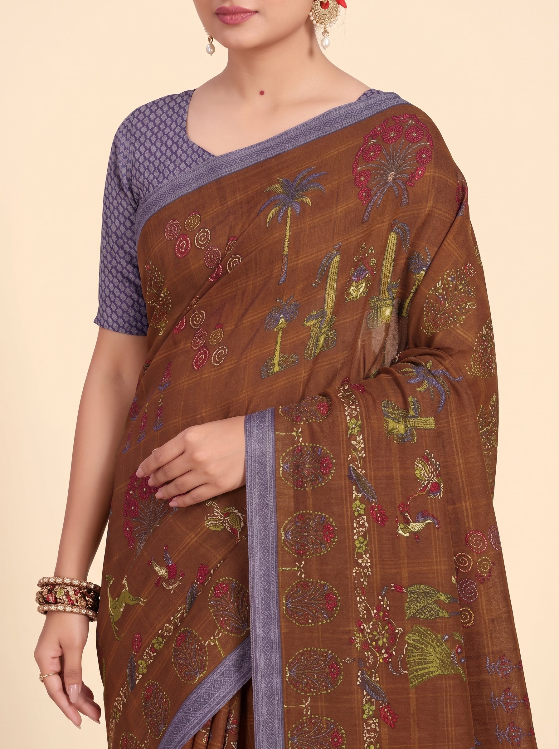 Pallu close-up [sku:KN-70081]