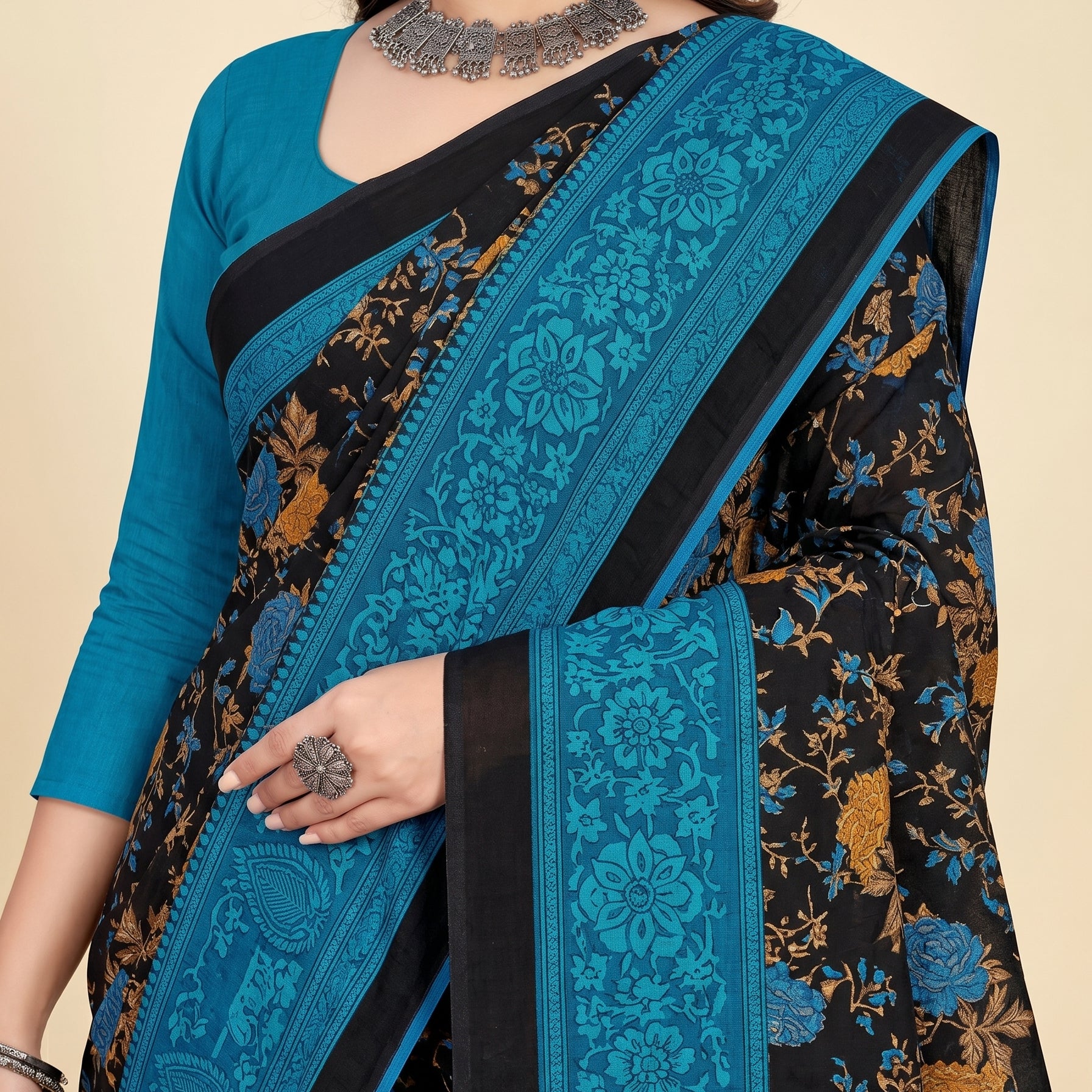Pallu close-up