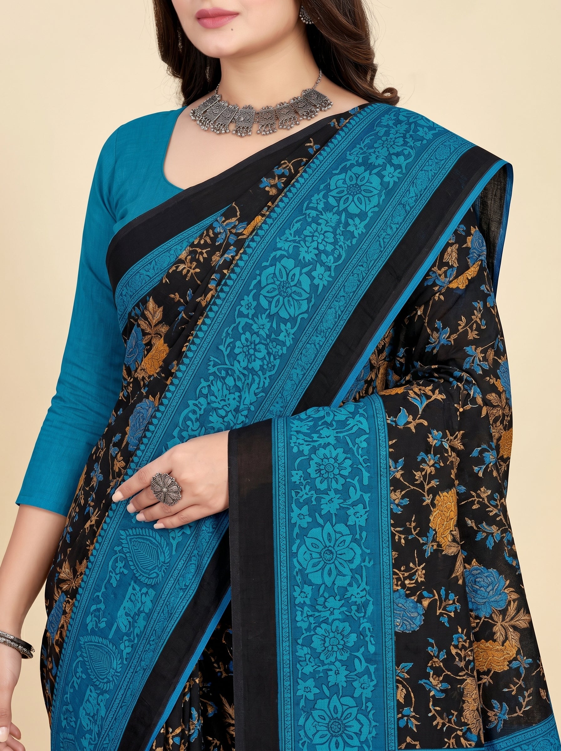Pallu close-up