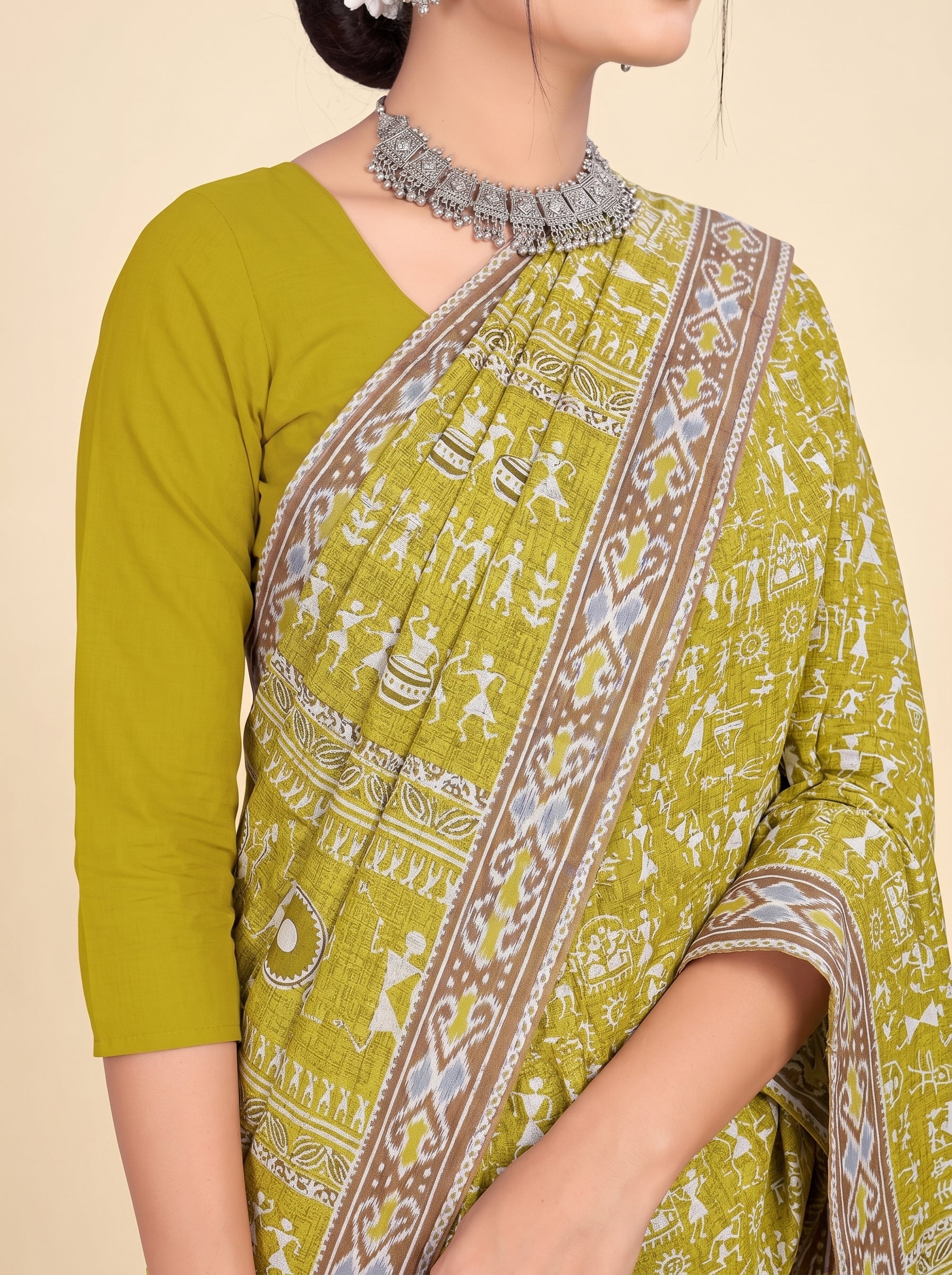 Pallu close-up