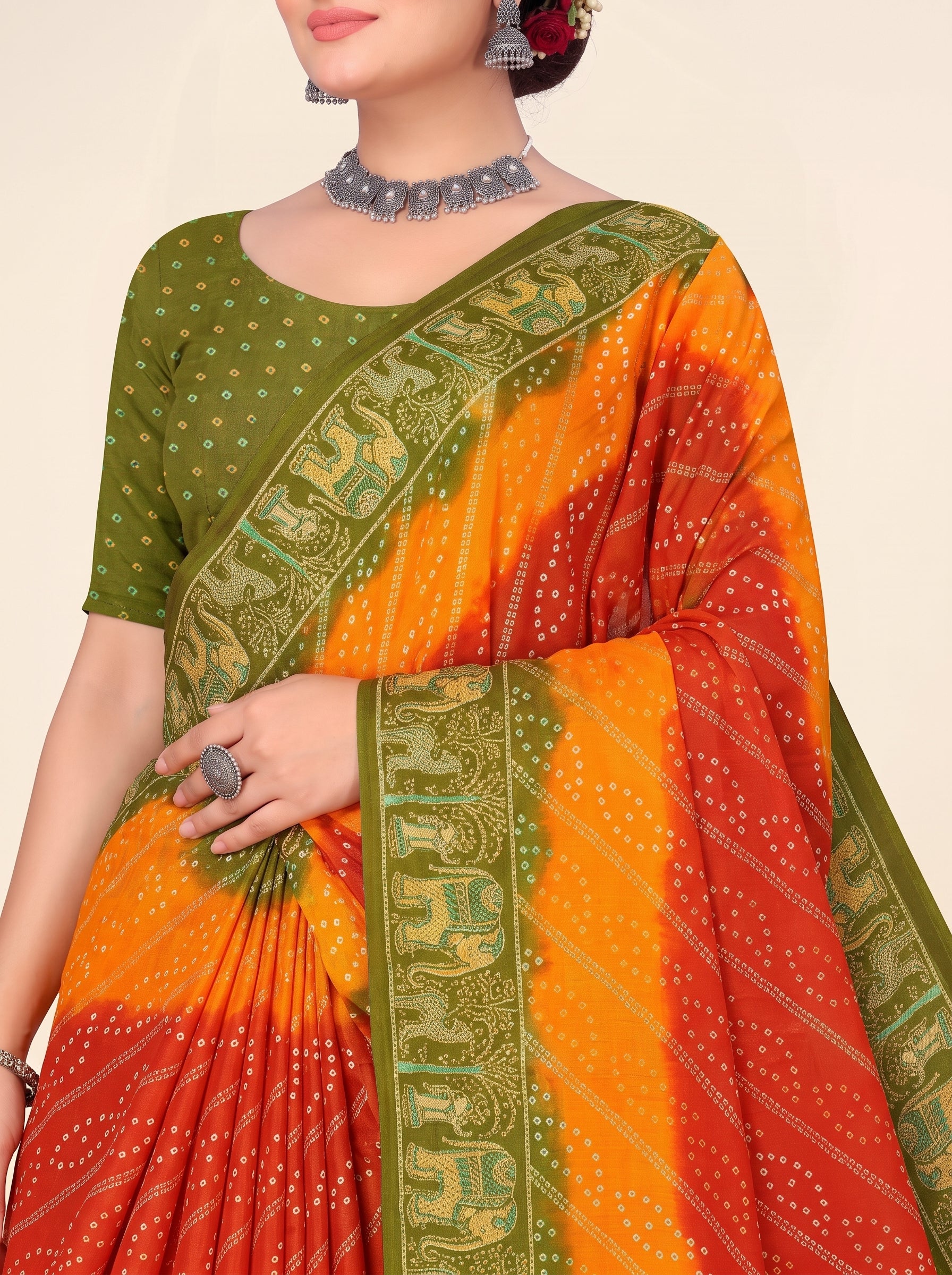 Pallu close-up [sku:KN-67899]