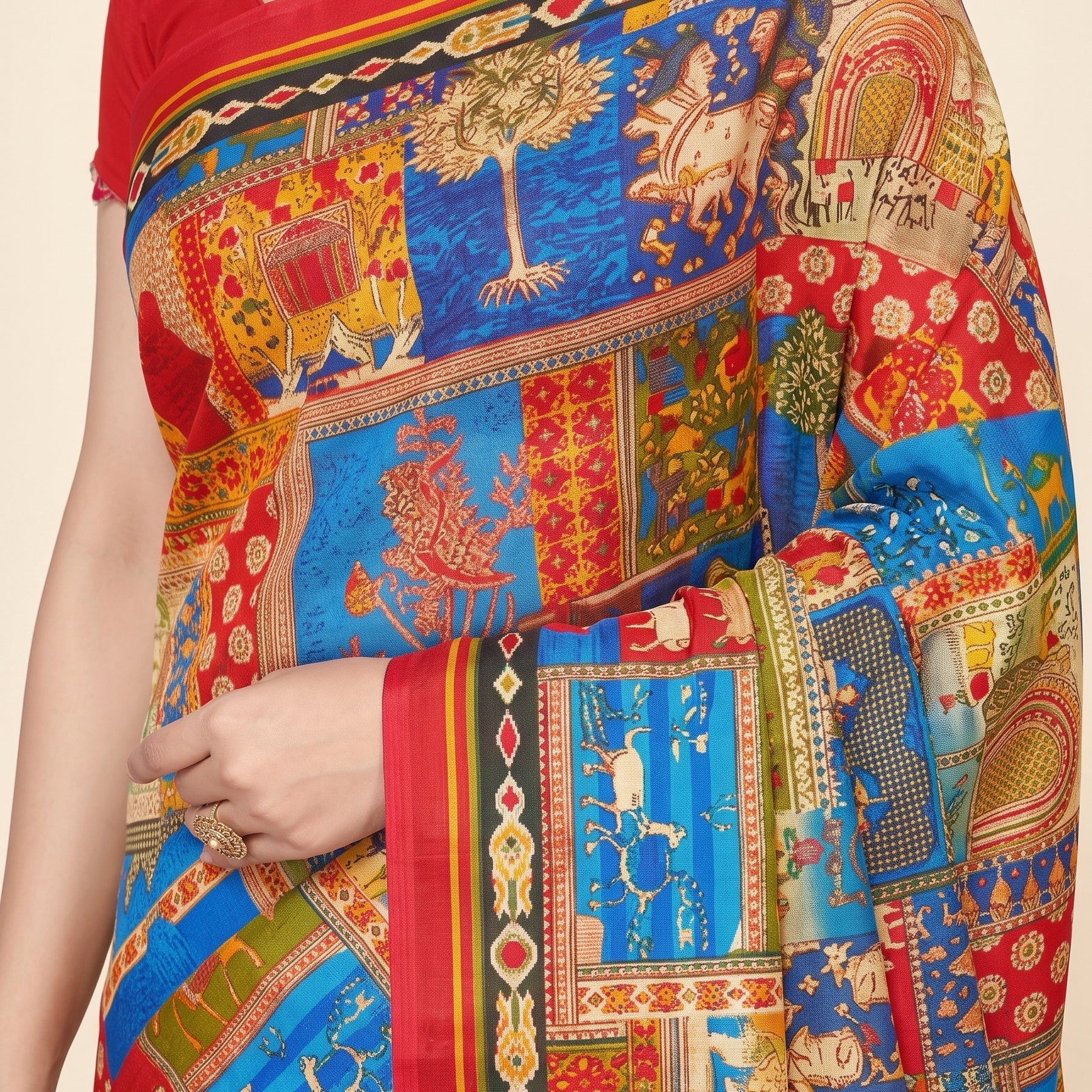 Shared pallu close-up [sku:D.NO.59525]