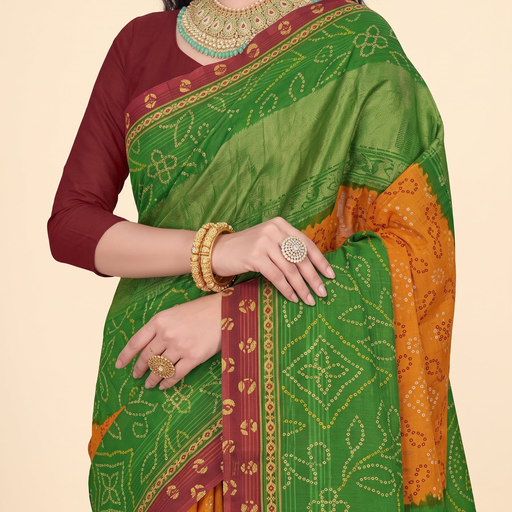 Pallu close-up [sku:KN-15661]