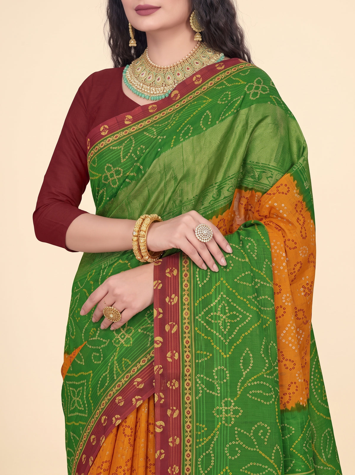 Pallu close-up [sku:KN-15661]