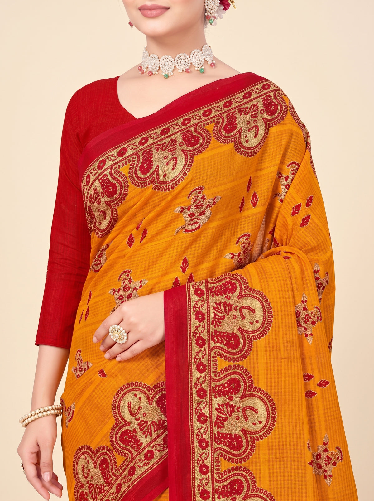 Pallu close-up [sku:KN-51060]