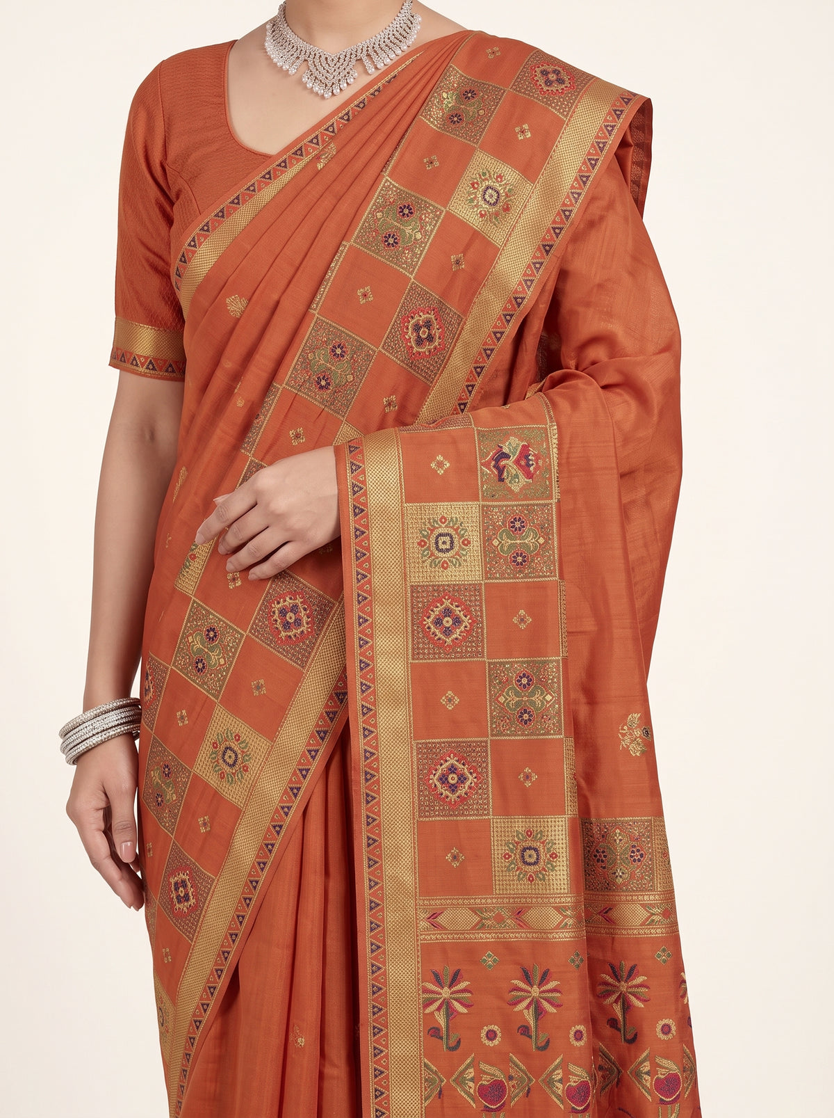 Shared pallu close-up [sku:D.NO.70335]