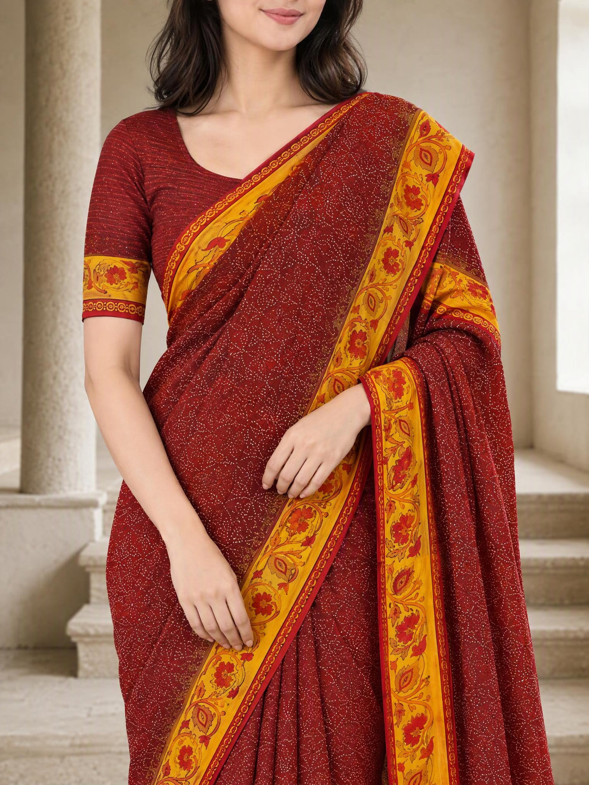 Pallu close-up [sku:KN-70024]