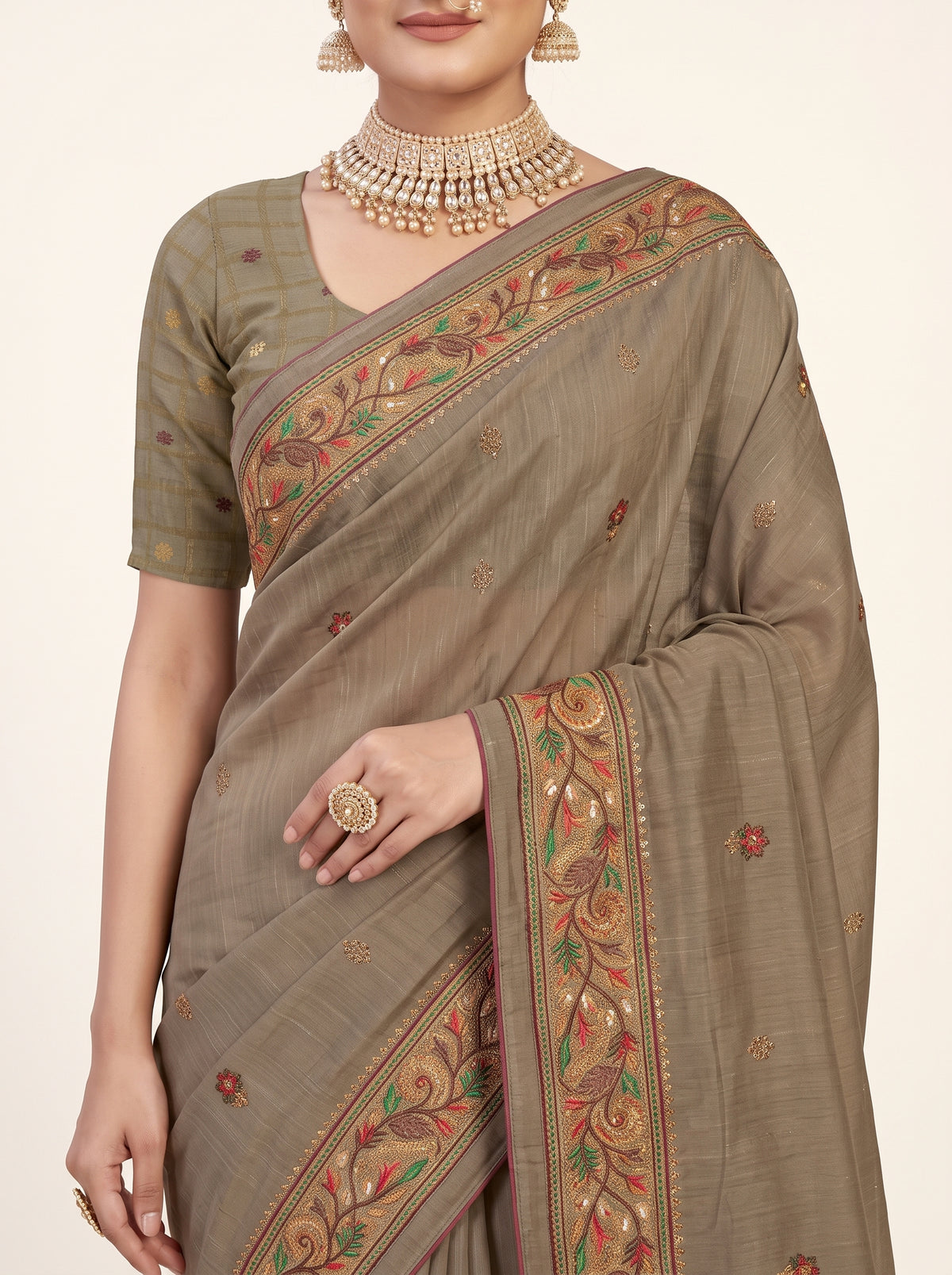 Pallu close-up [sku:D.NO.69865]