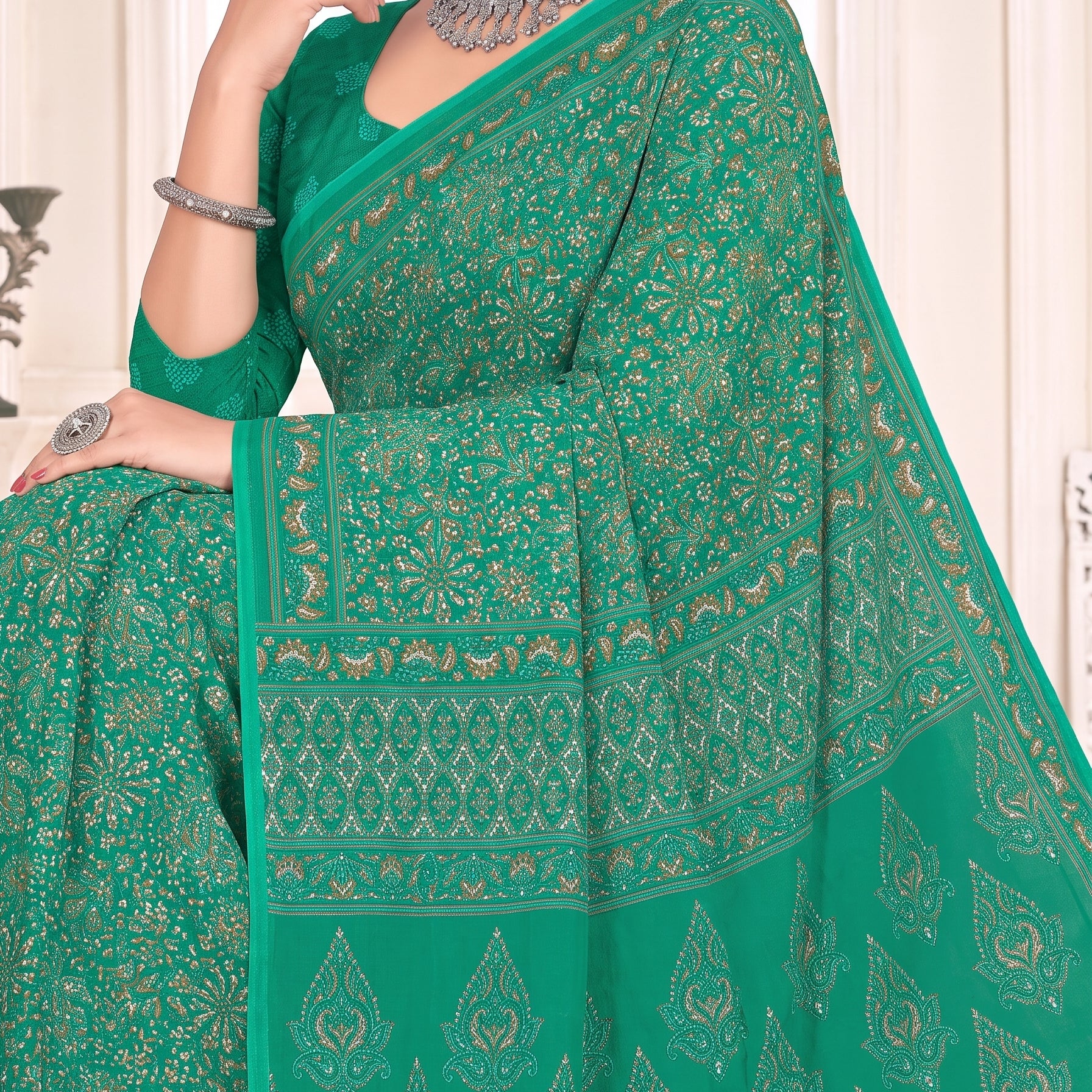 Pallu close-up [sku:KN-66974]