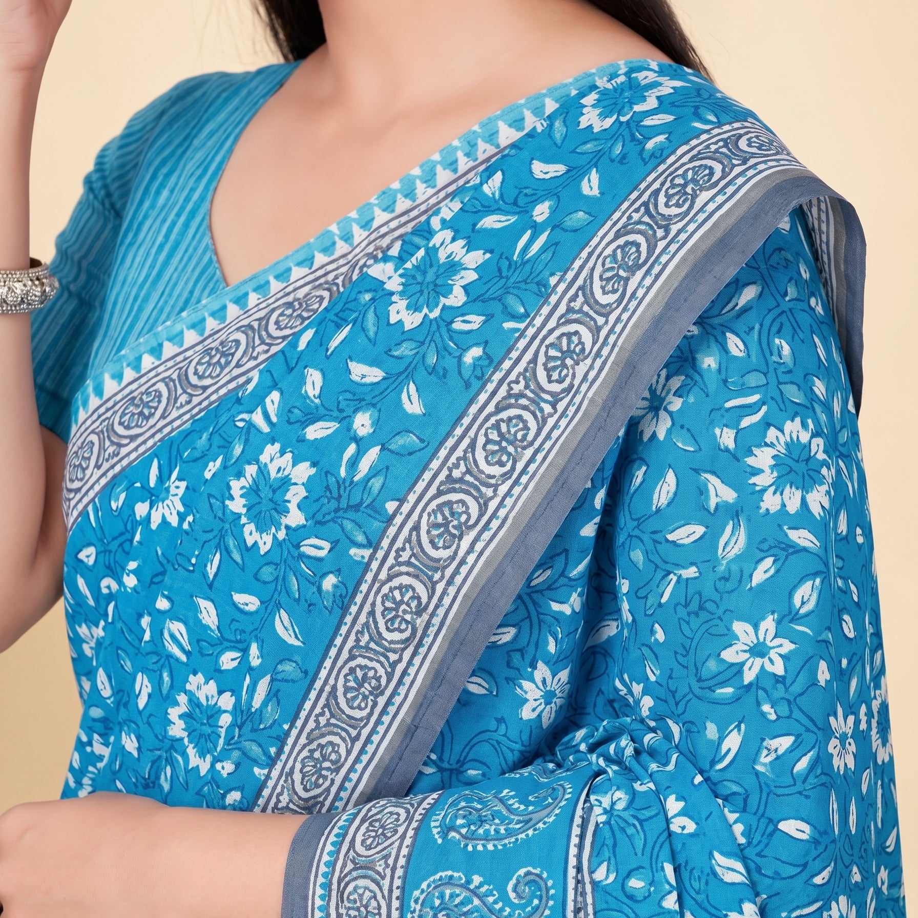 Pallu close-up