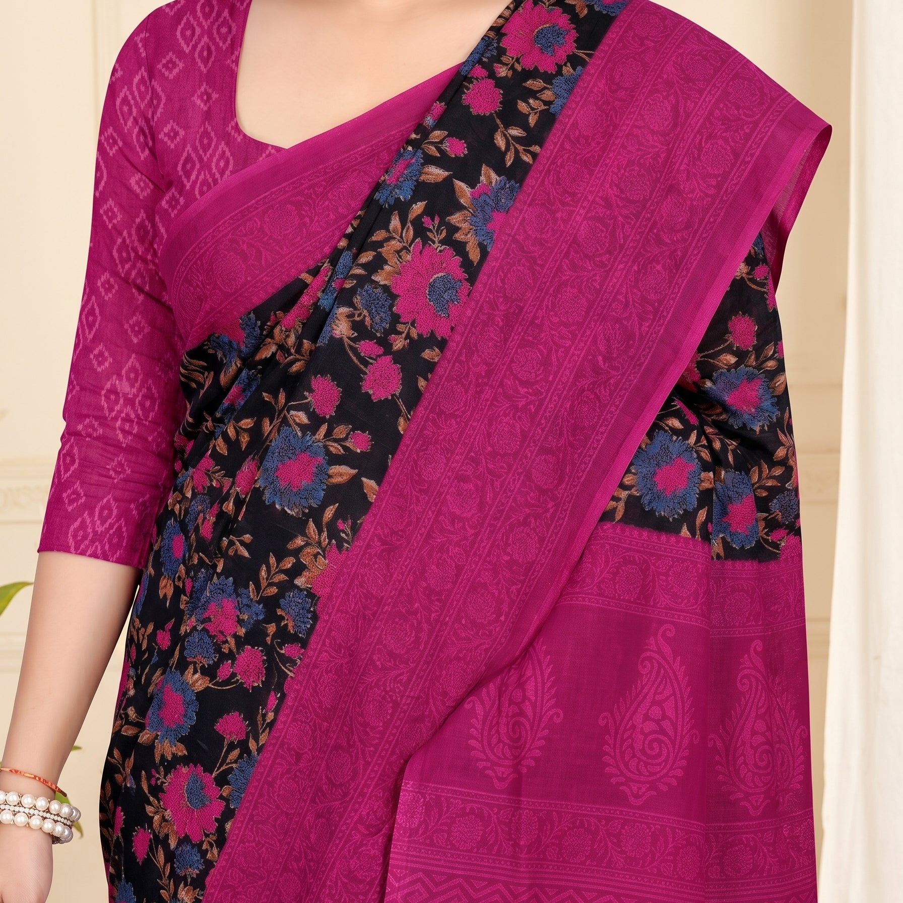 Pallu close-up