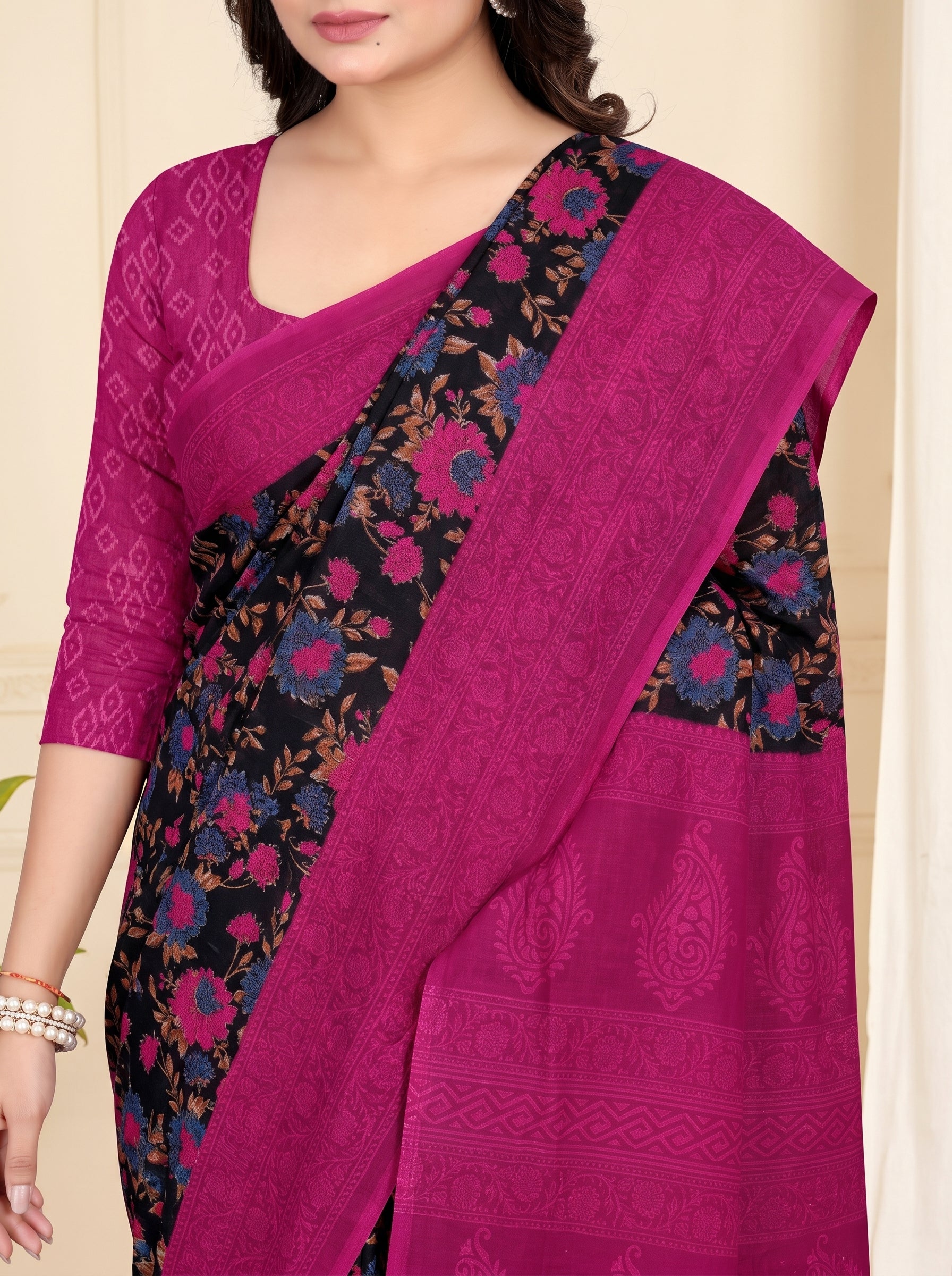 Pallu close-up