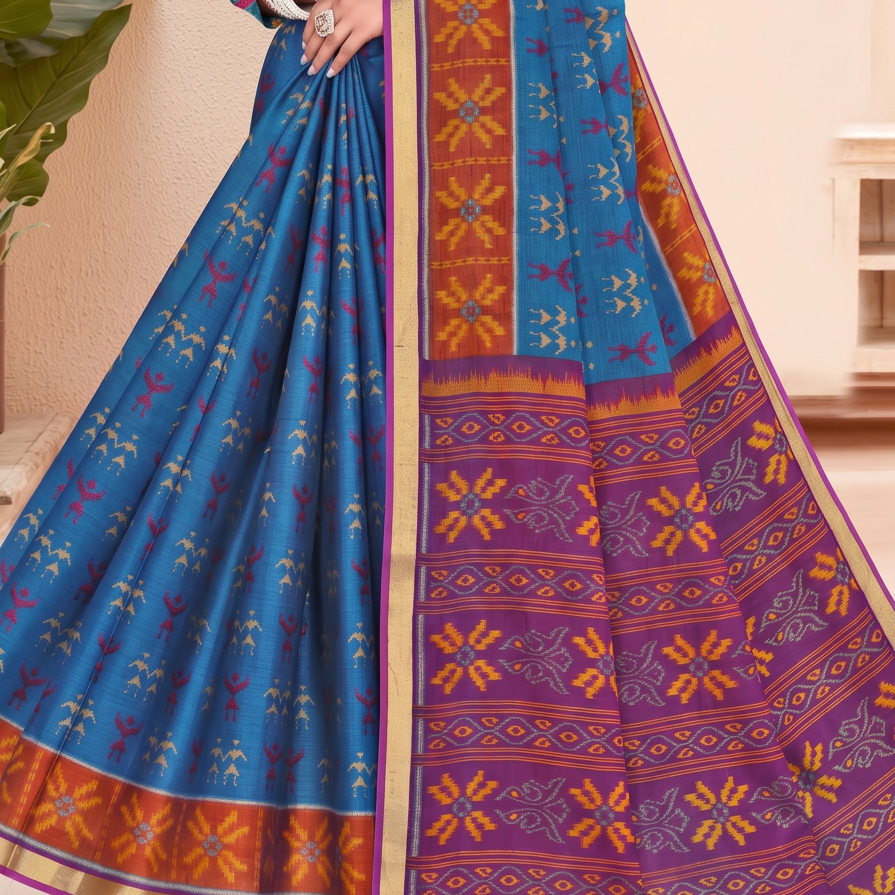 Pallu close-up [sku:JA-14410]