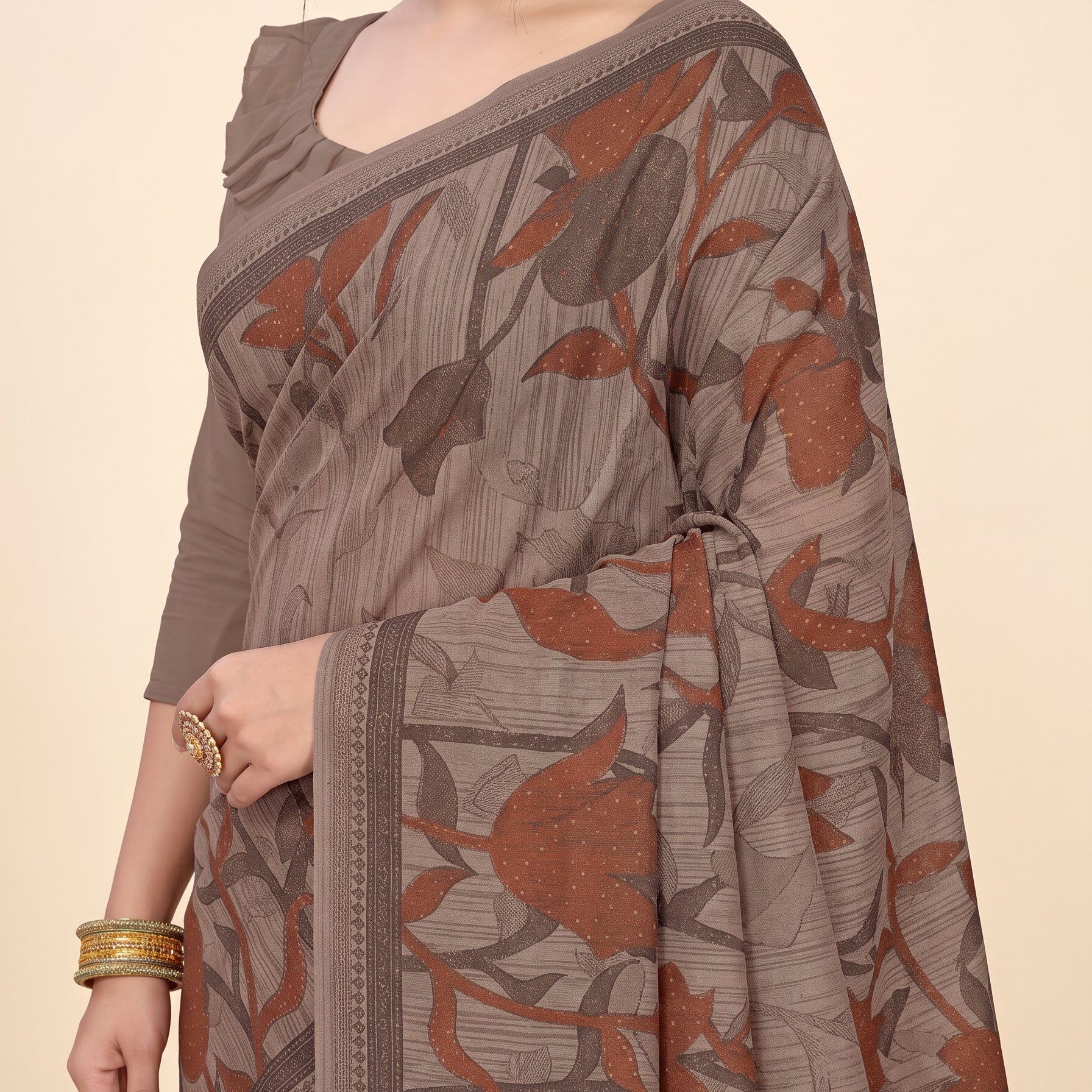 Shared pallu close-up [sku:BV-24411]