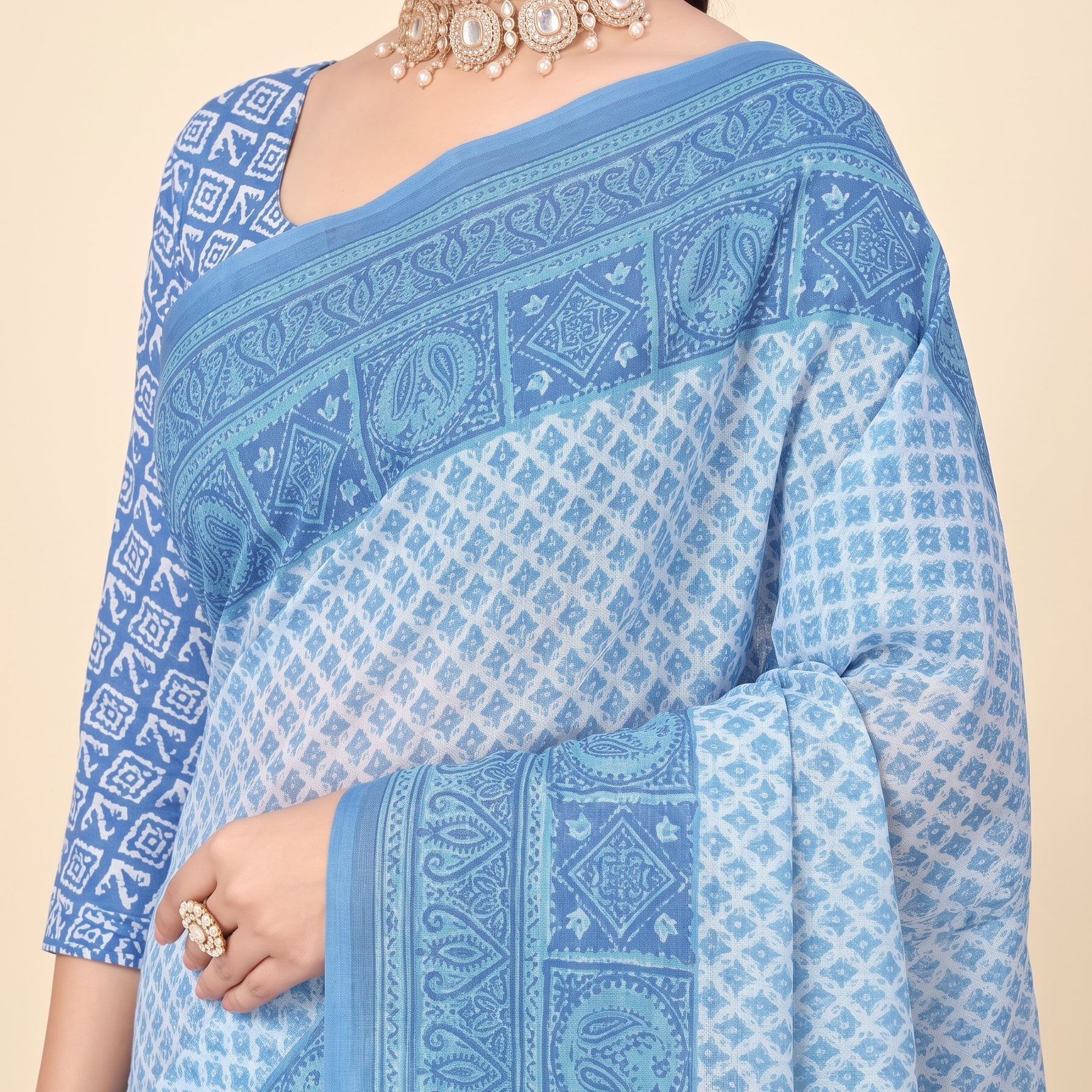 Pallu close-up [sku:KN-67093]