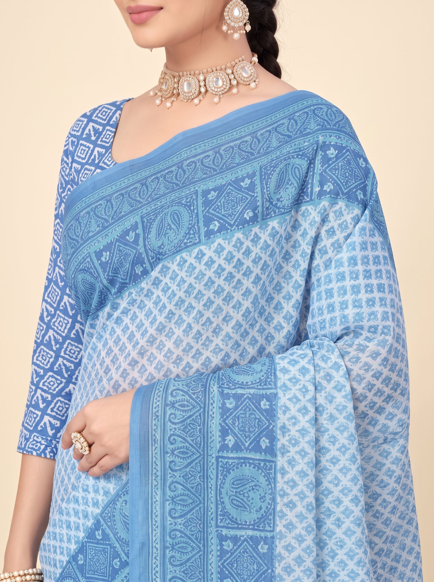 Pallu close-up [sku:KN-67093]