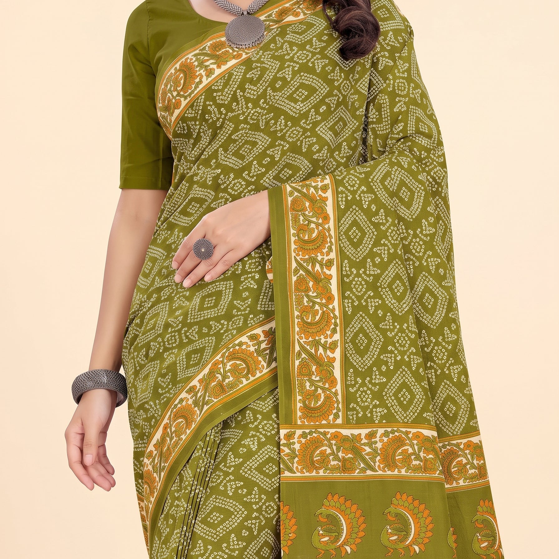 Shared pallu close-up [sku:BV-25000]