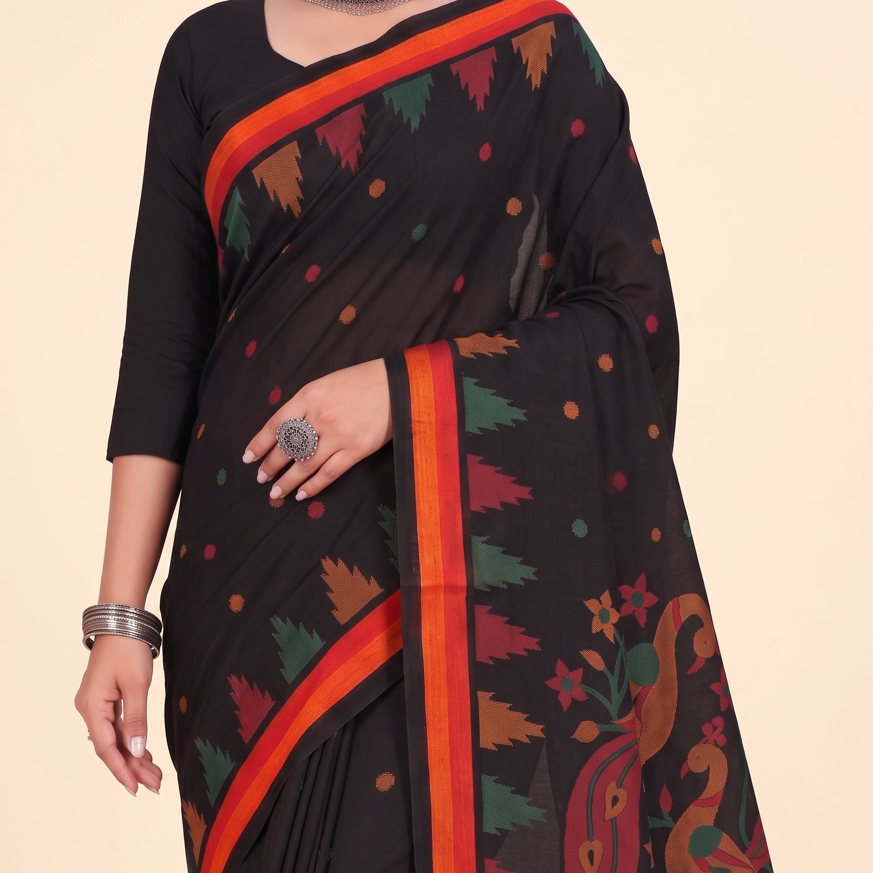 Pallu close-up [sku:KN-50833]