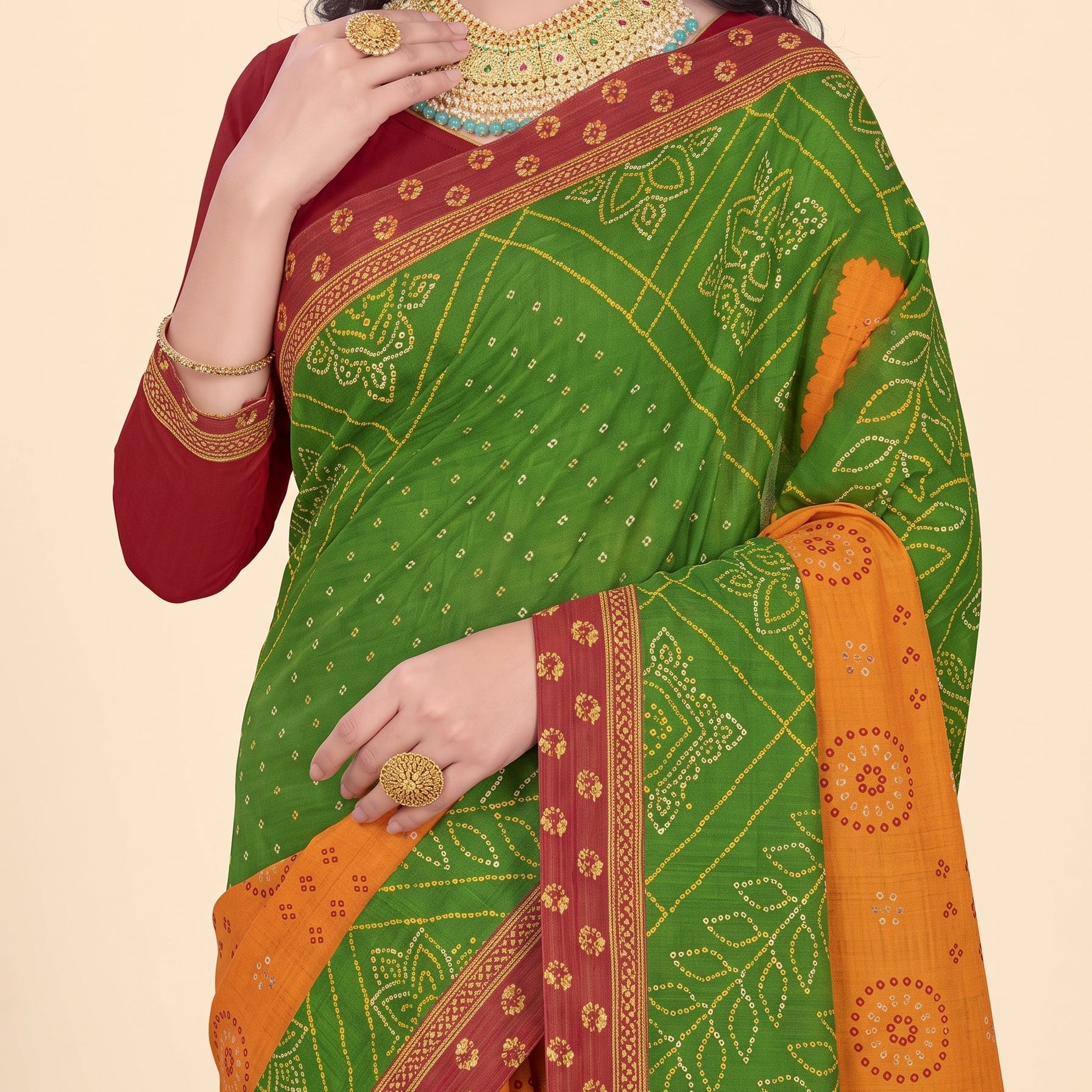 Pallu close-up [sku:KN-15662]