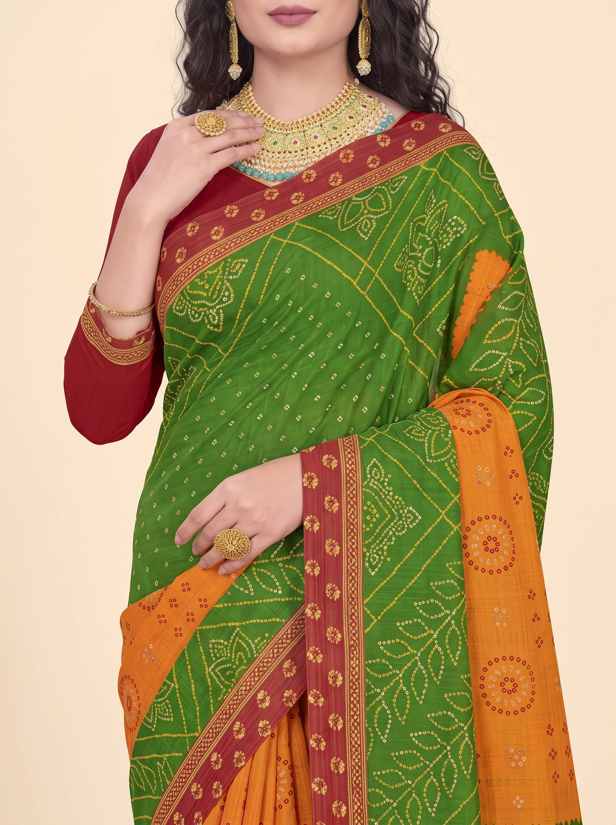 Pallu close-up [sku:KN-15662]