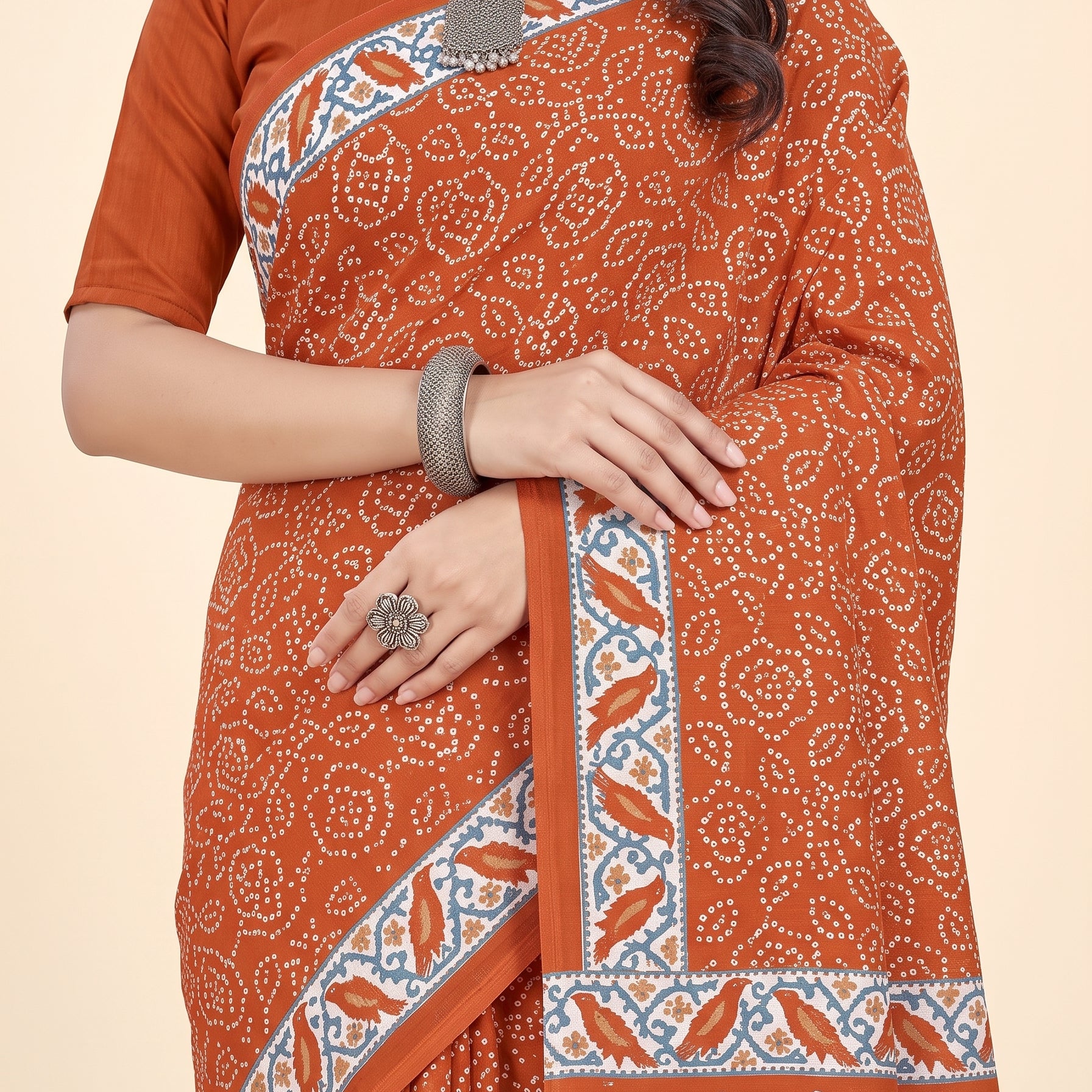 Shared pallu close-up [sku:BV-25005]