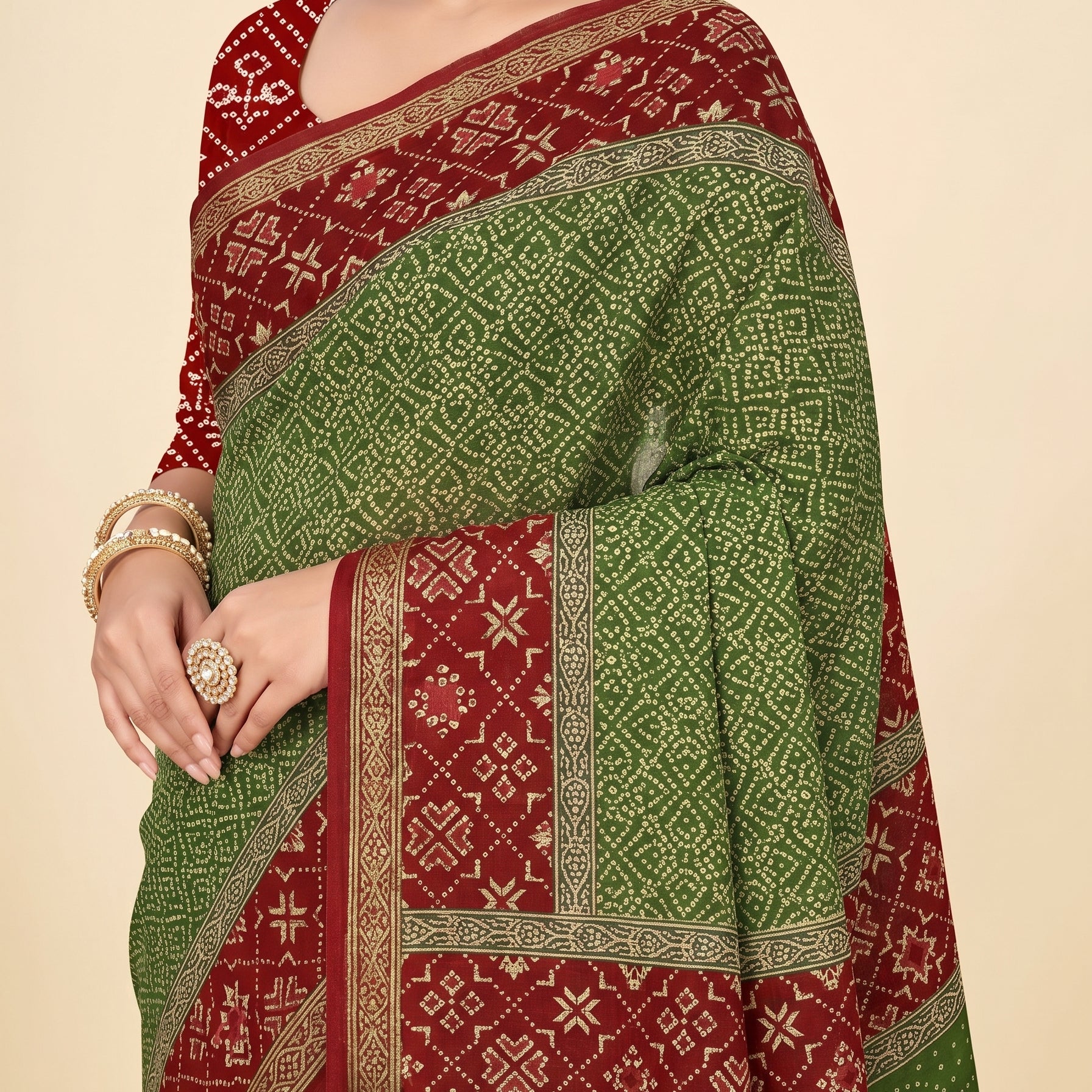 Pallu close-up [sku:KN-64606]