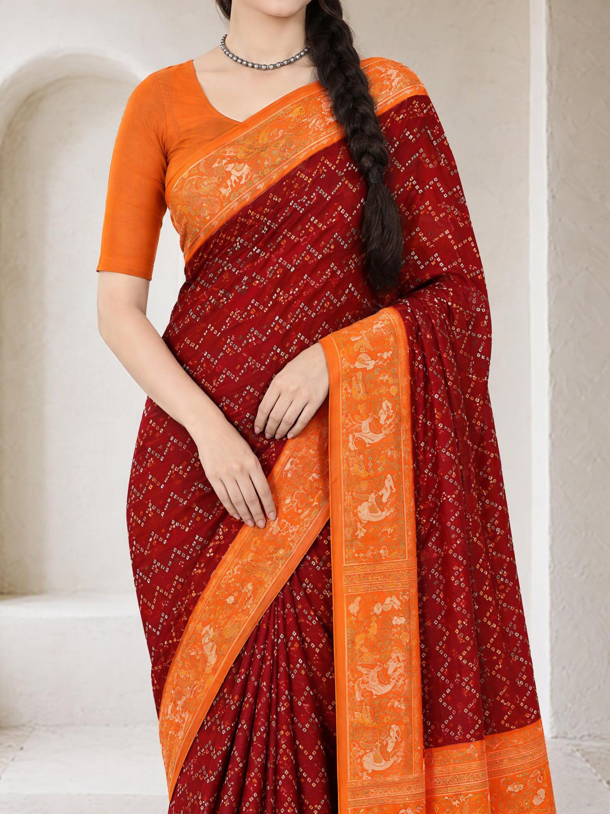 Pallu close-up [sku:KN-70765]