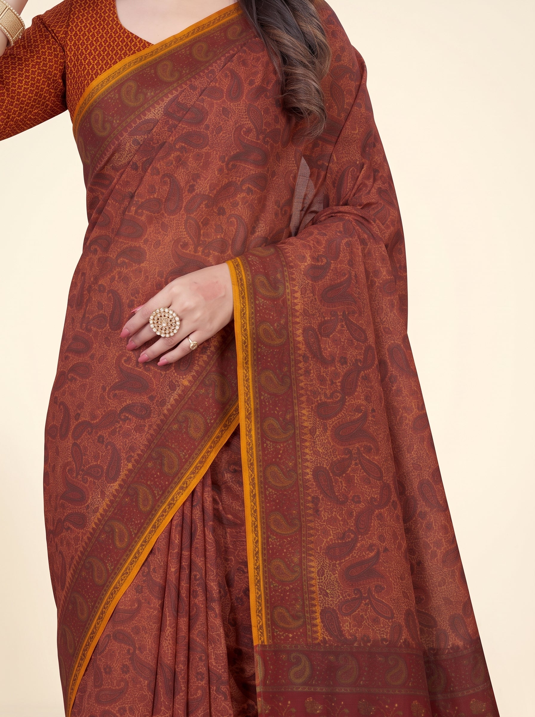 Pallu close-up [sku:KN-15585]