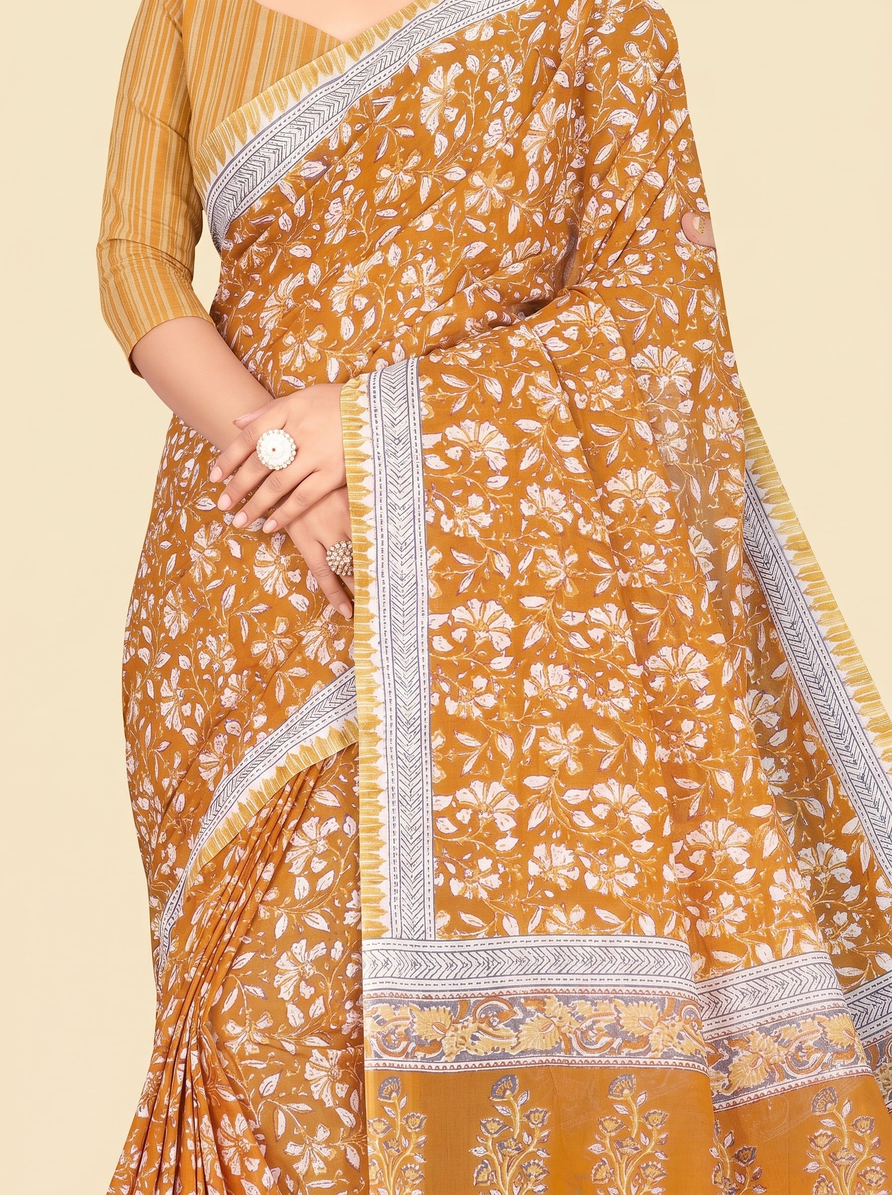 Pallu close-up