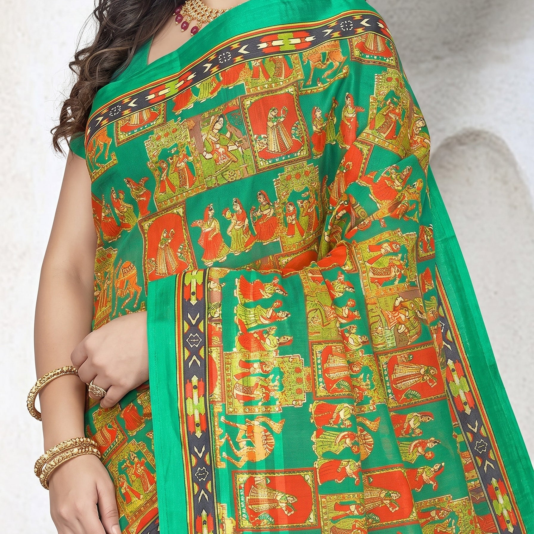 Pallu close-up [sku:D.NO. 59535]