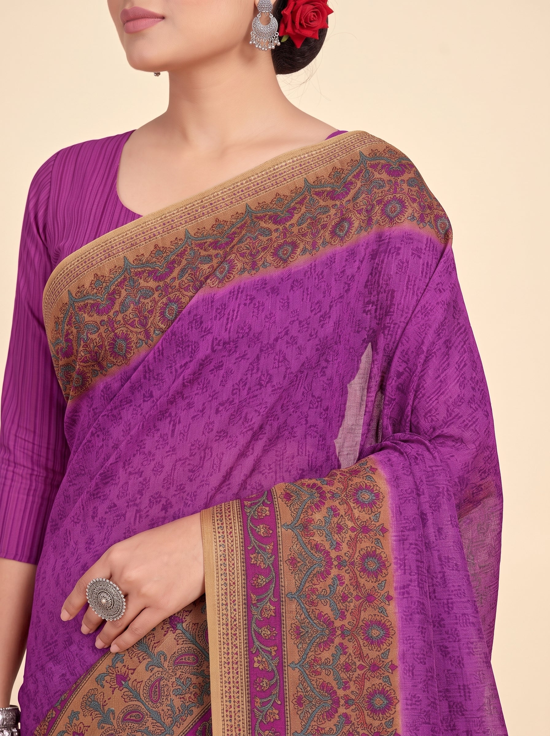 Shared pallu close-up [sku:KN-69179]
