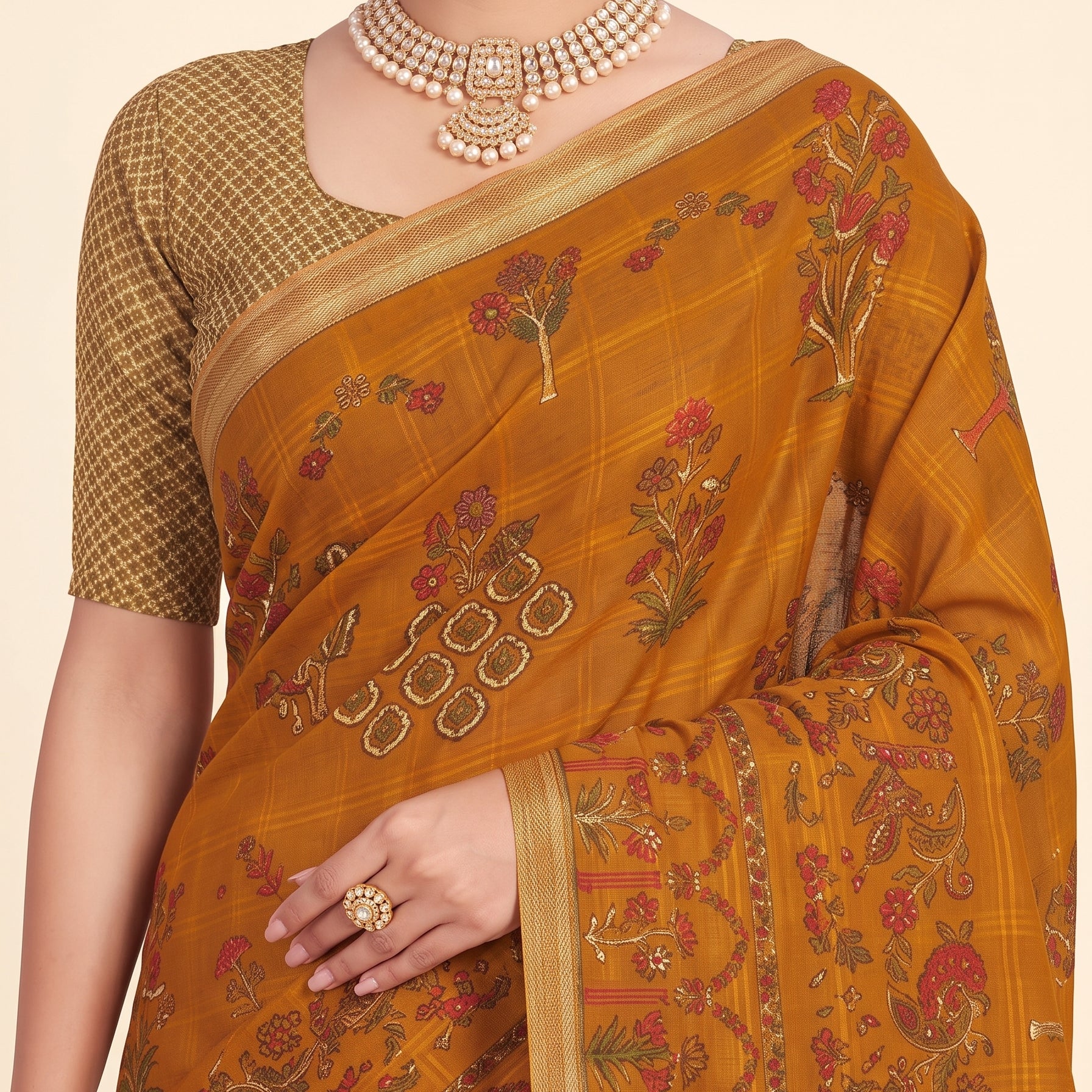 Pallu close-up [sku:KN-70079]