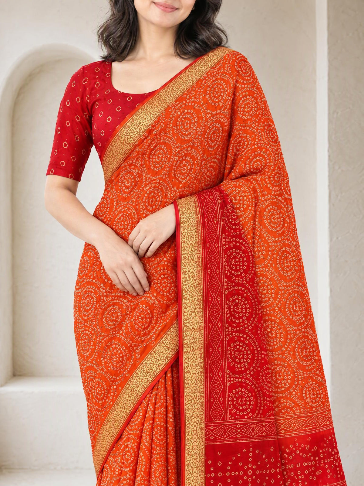Pallu close-up [sku:KN-72244]